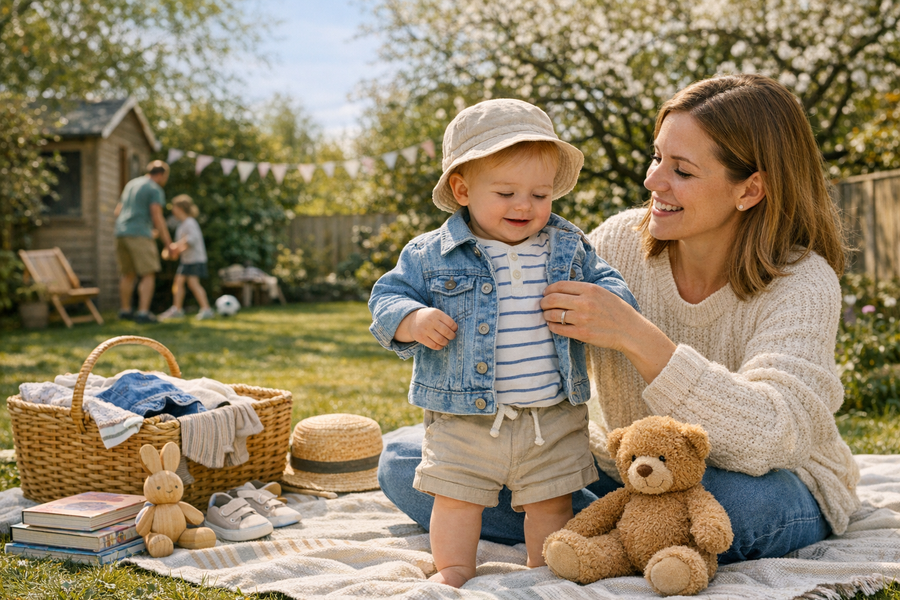 Rachel Zoe baby boy clothes that work for everyday spring dressing