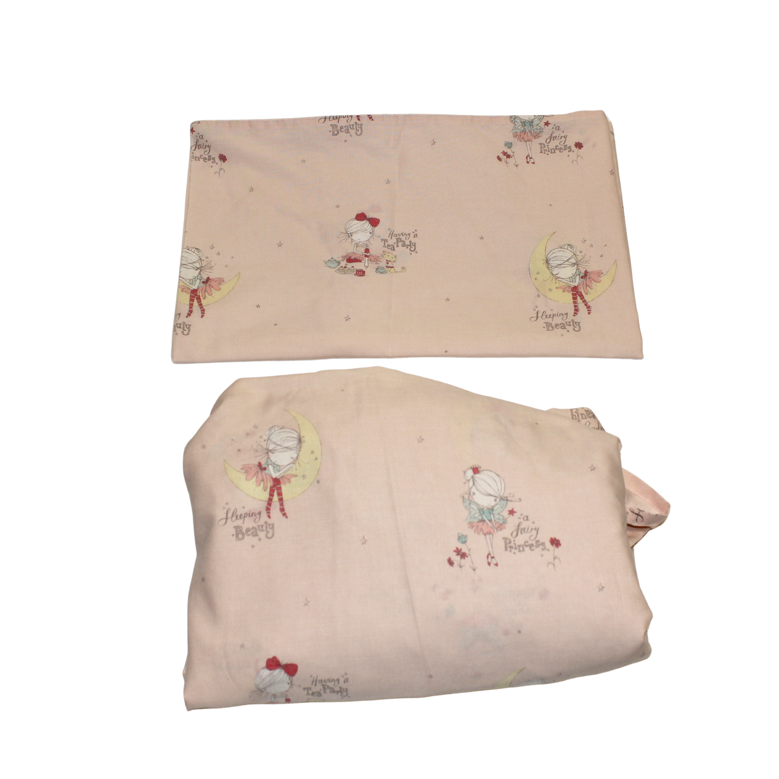 Fairy Princess Single Sheet &amp; Pillow Case