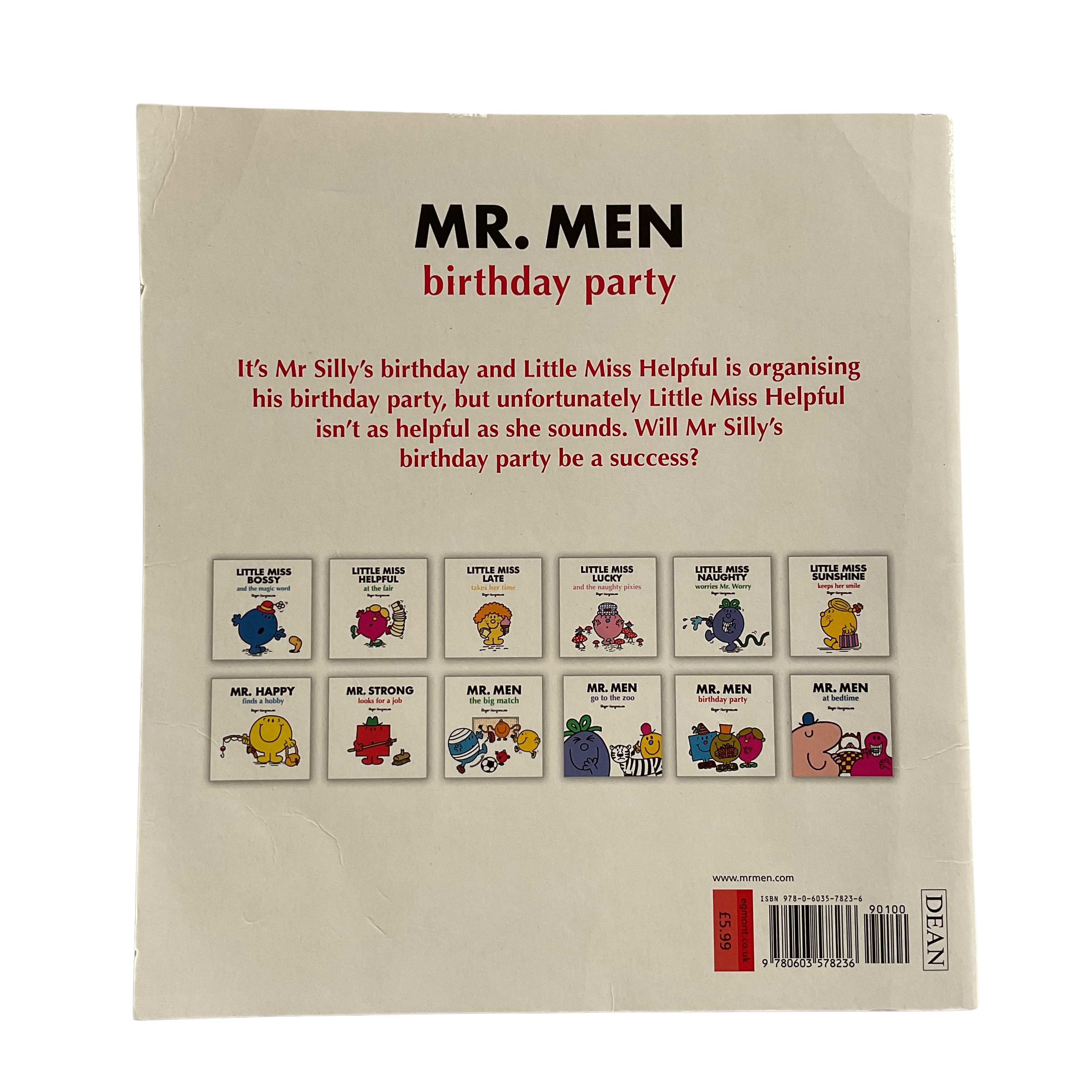 Mr Men Birthday Party - Paperback