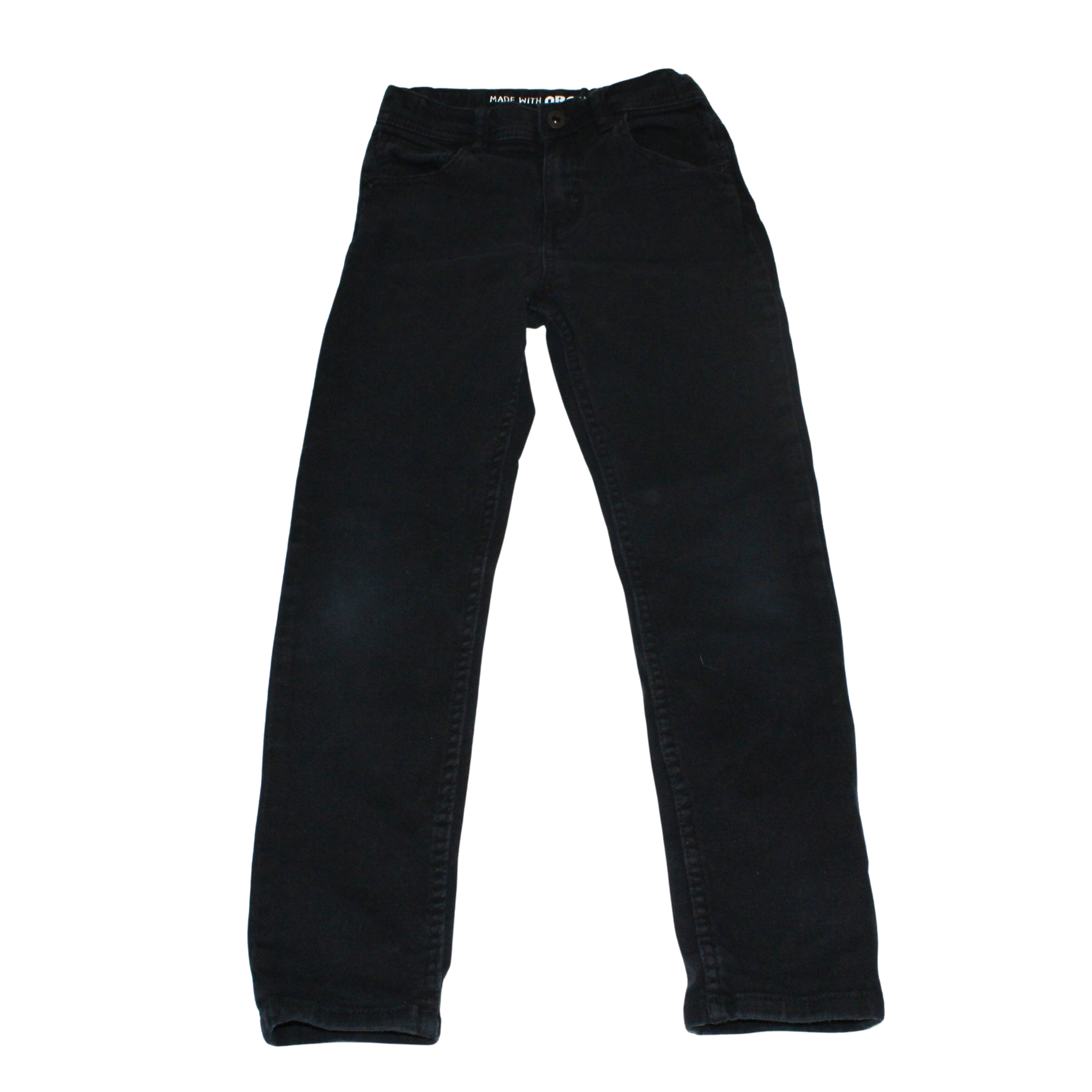Organic Cotton Black Jeans
