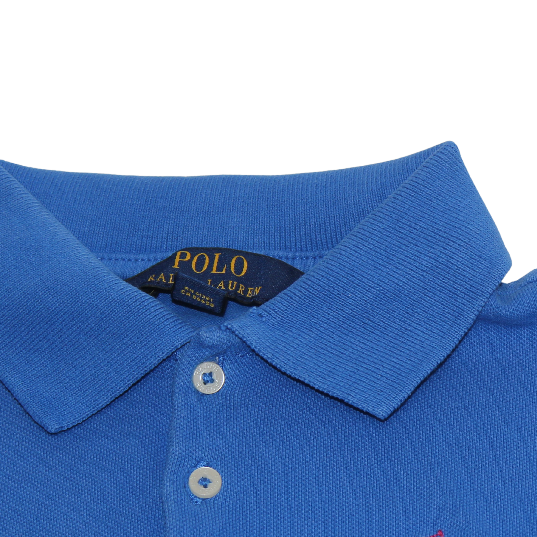 Stretch Cotton Mesh Polo Shirt