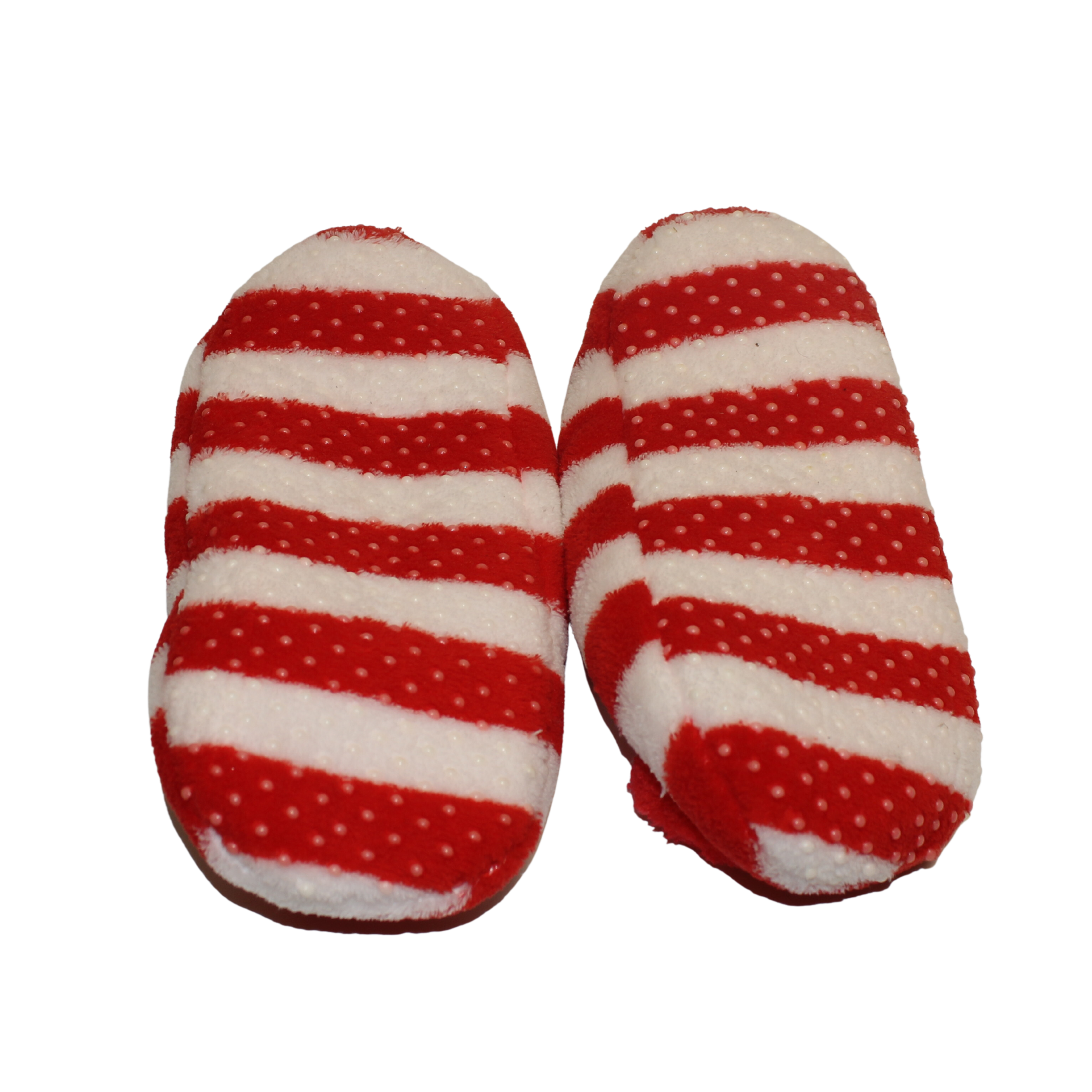 Candy Cane Slipper Socks