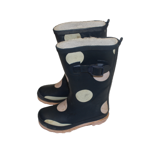 Fur lined outlet wellies