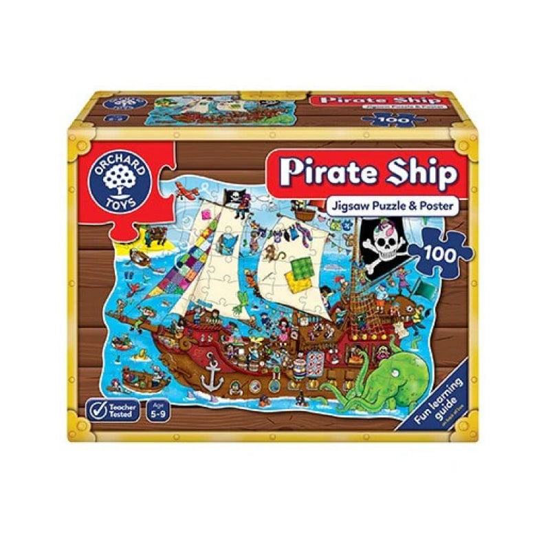 Pirate Ship 100 Piece Puzzle