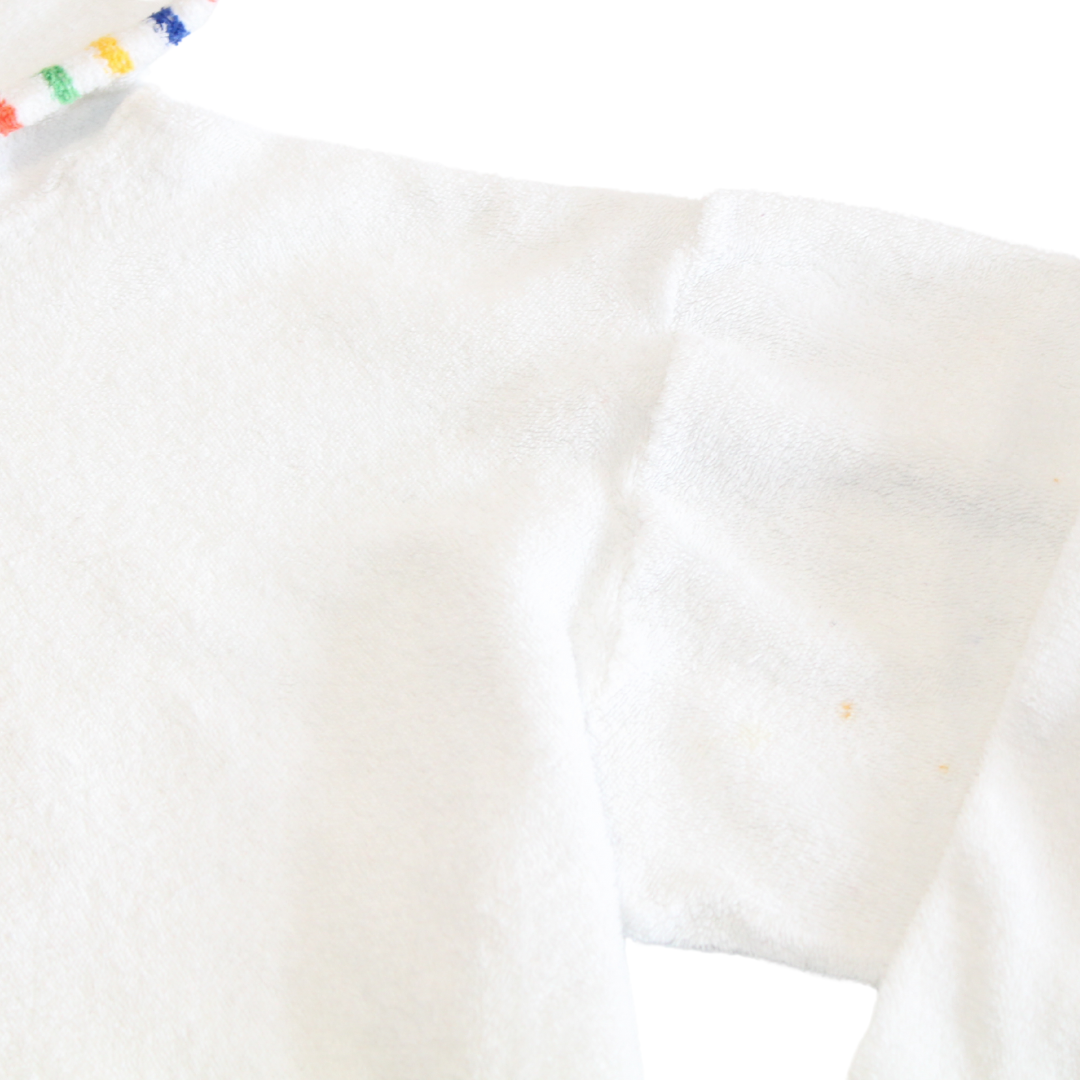 Vintage Towelling Hooded Jumper