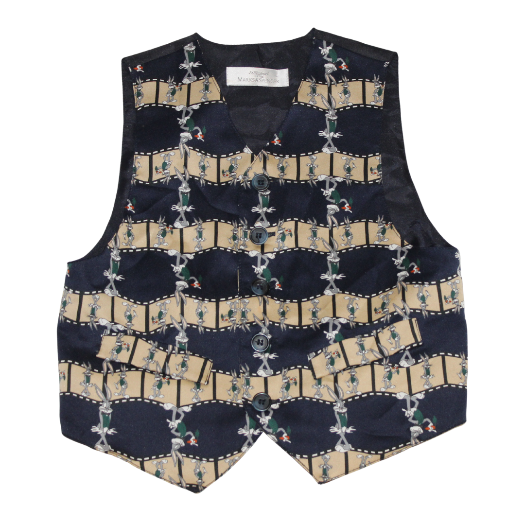 Vintage 1996 Bugs Bunny WaistCoat