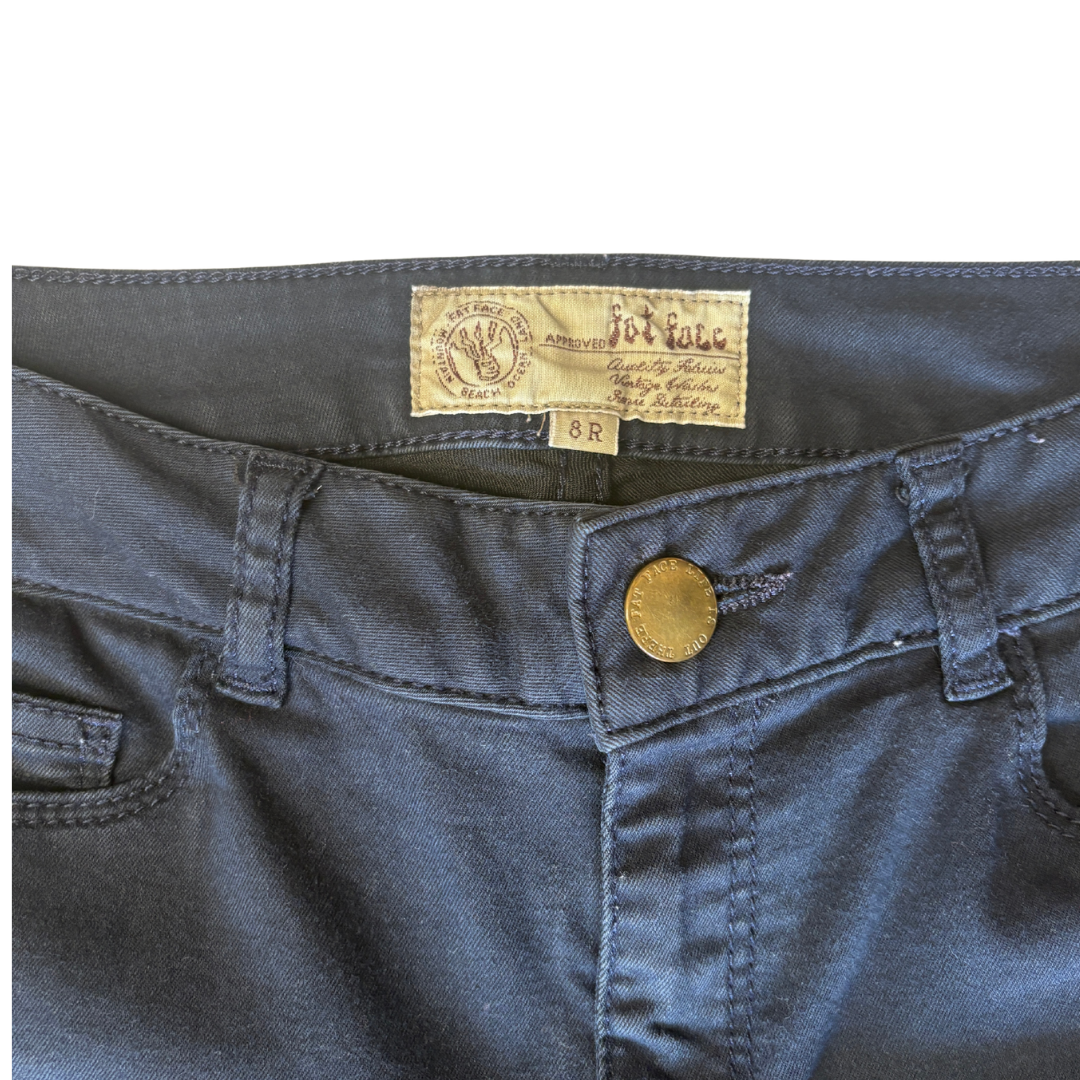 Skinny Navy Trousers