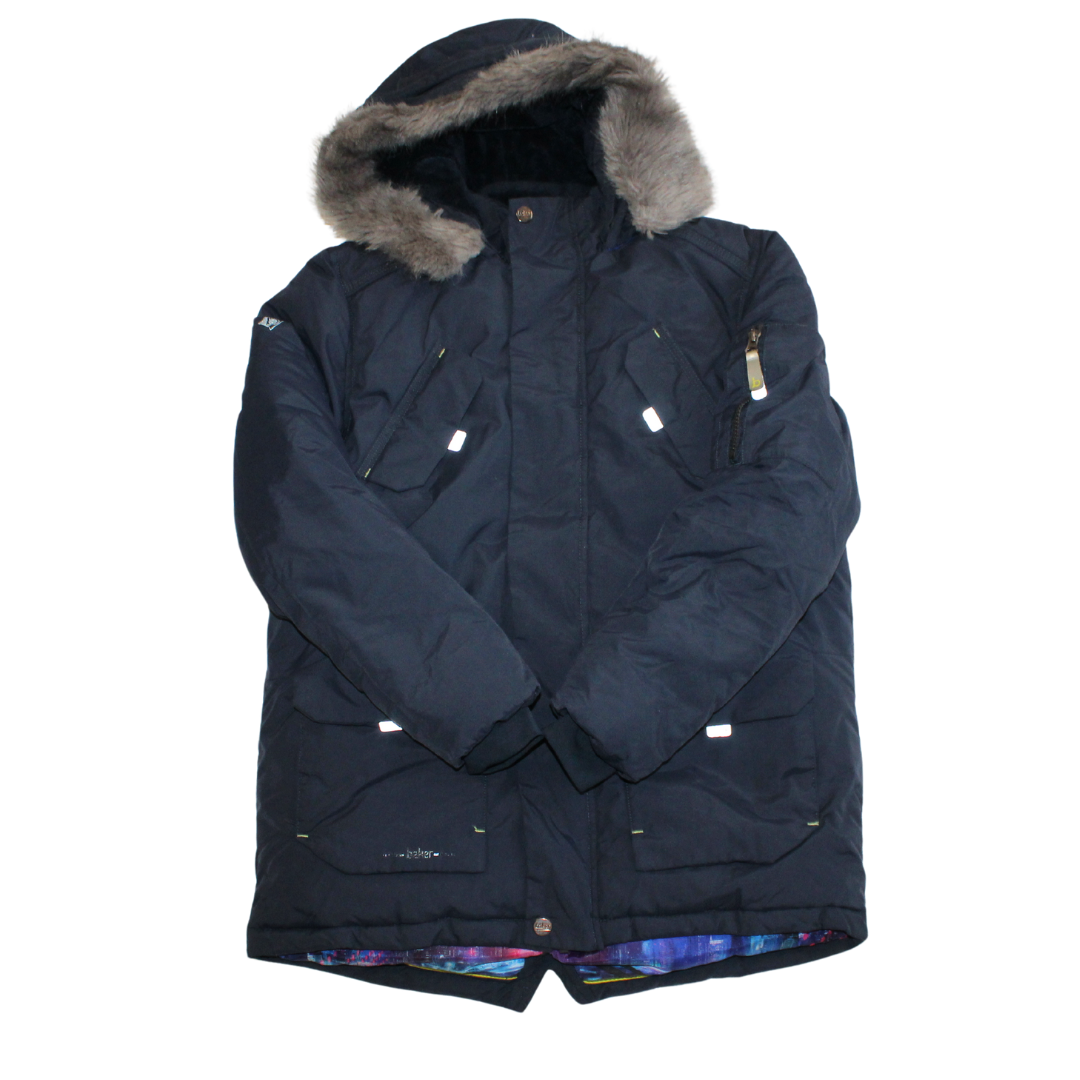 Navy Thick Winter Coat