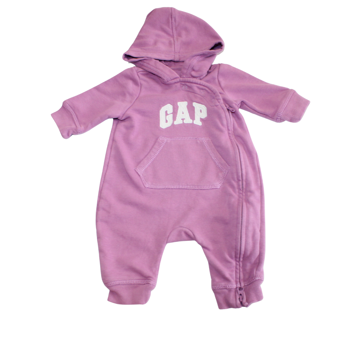 Logo Zip Hooded All in One