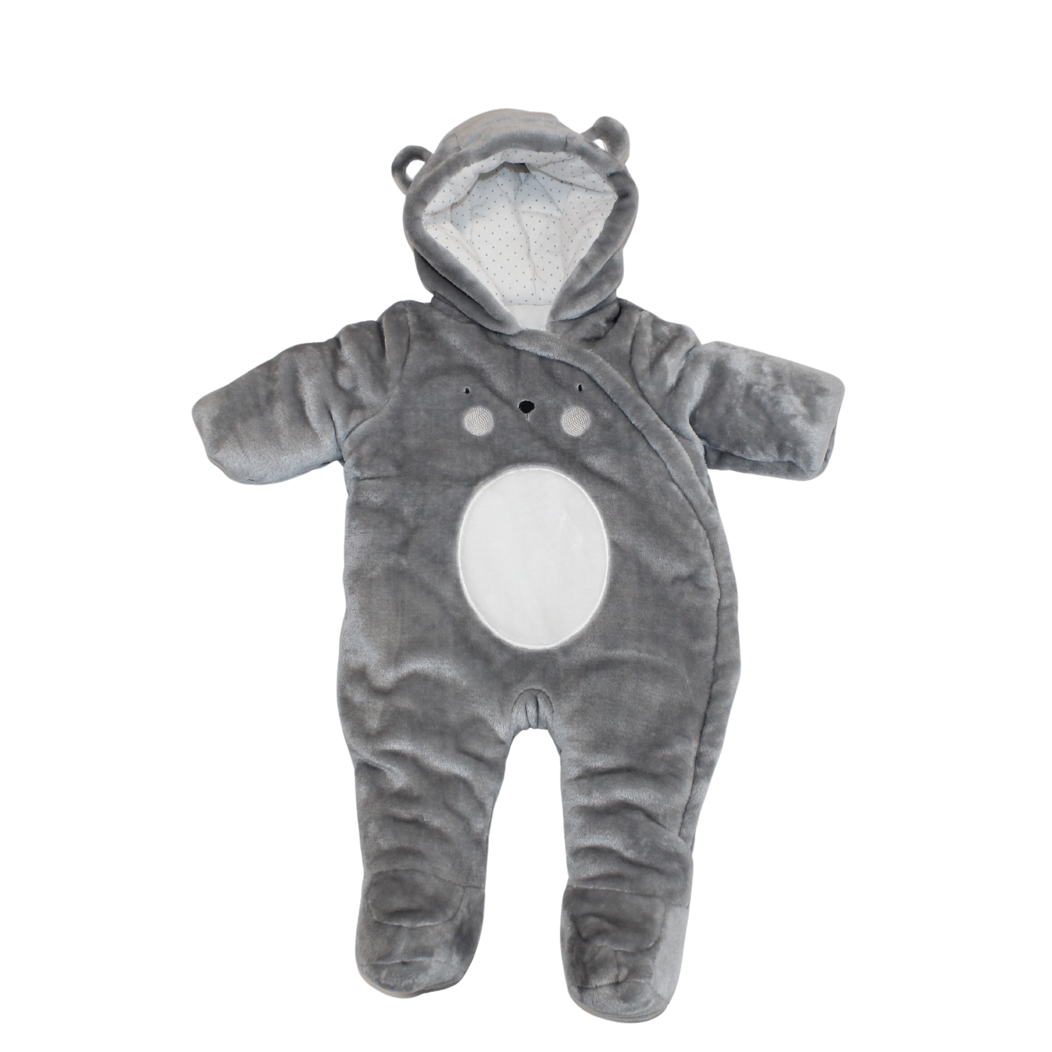 Bear Grey Pram Suit - 2nd Lyfe C.I.C
