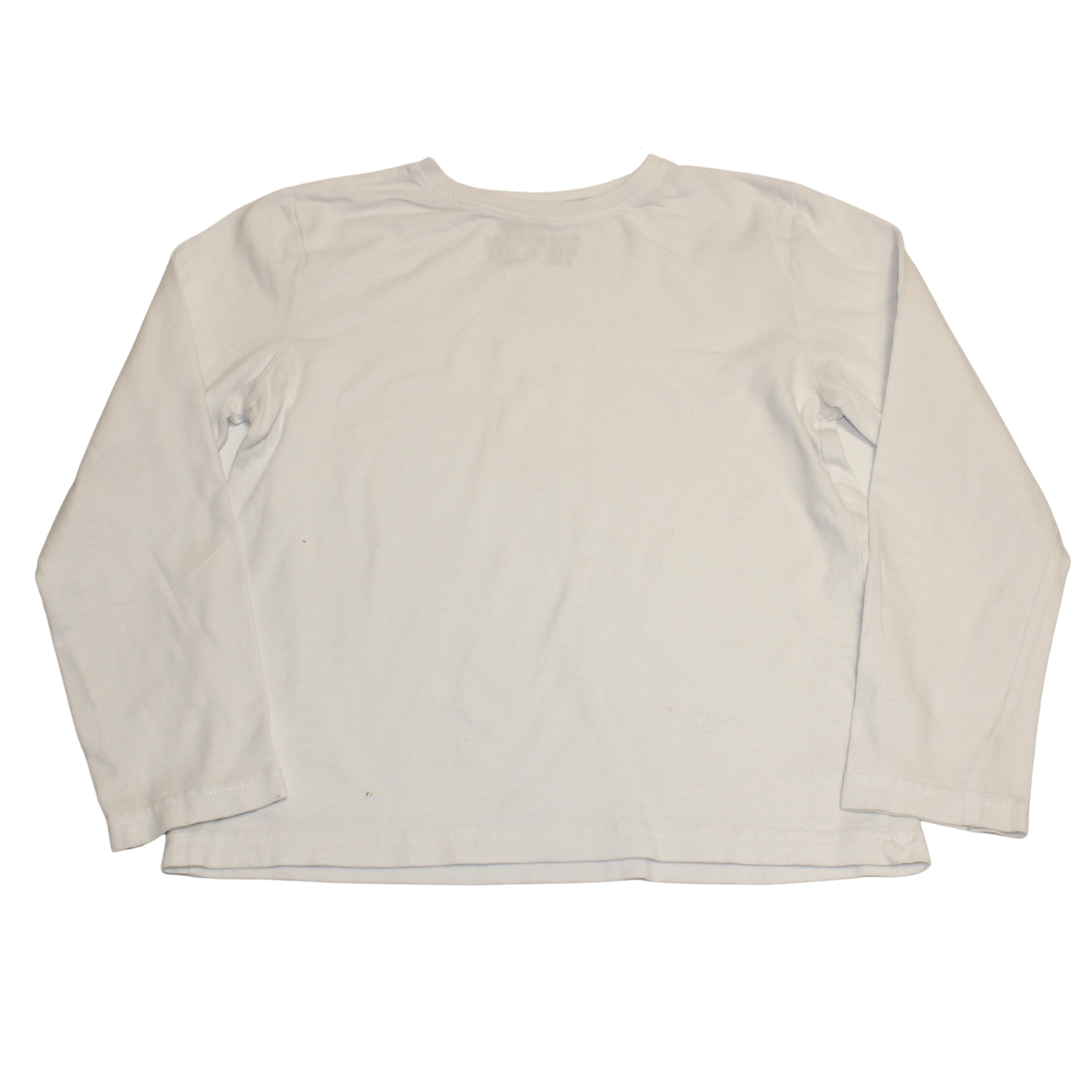 White Long Sleeved Top