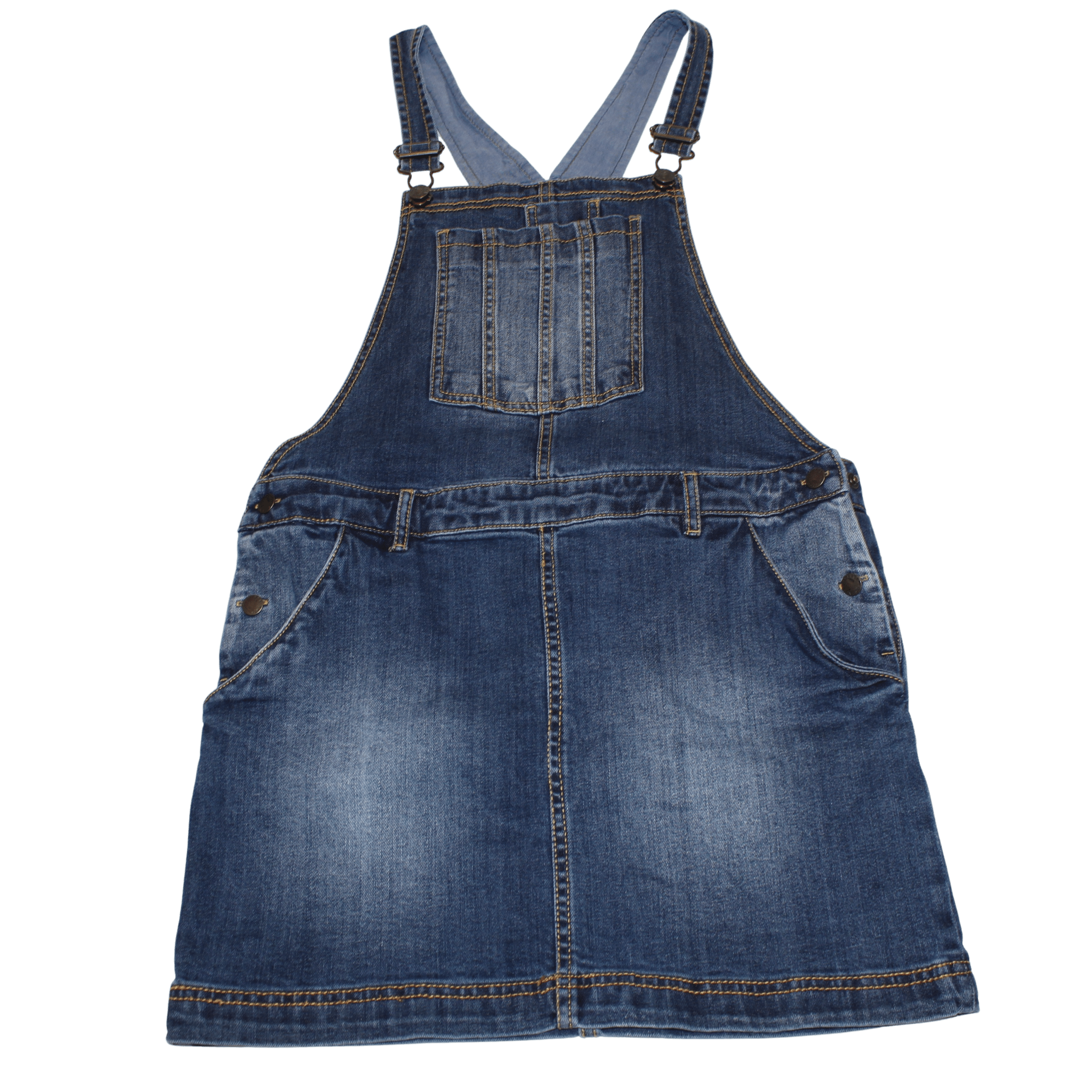 Denim Pinafore - 2nd Lyfe C.I.C