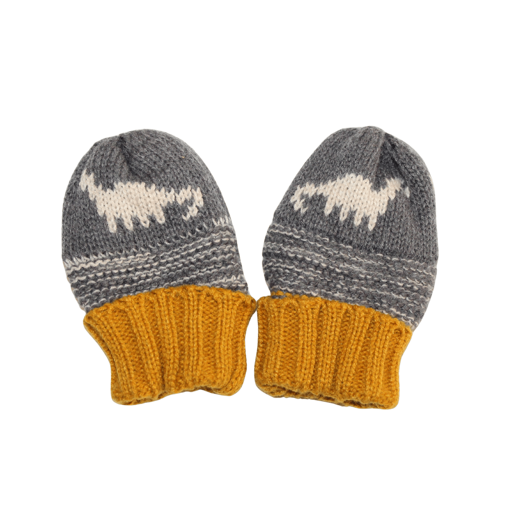 Dino Knitted Mittens - 2nd Lyfe C.I.C