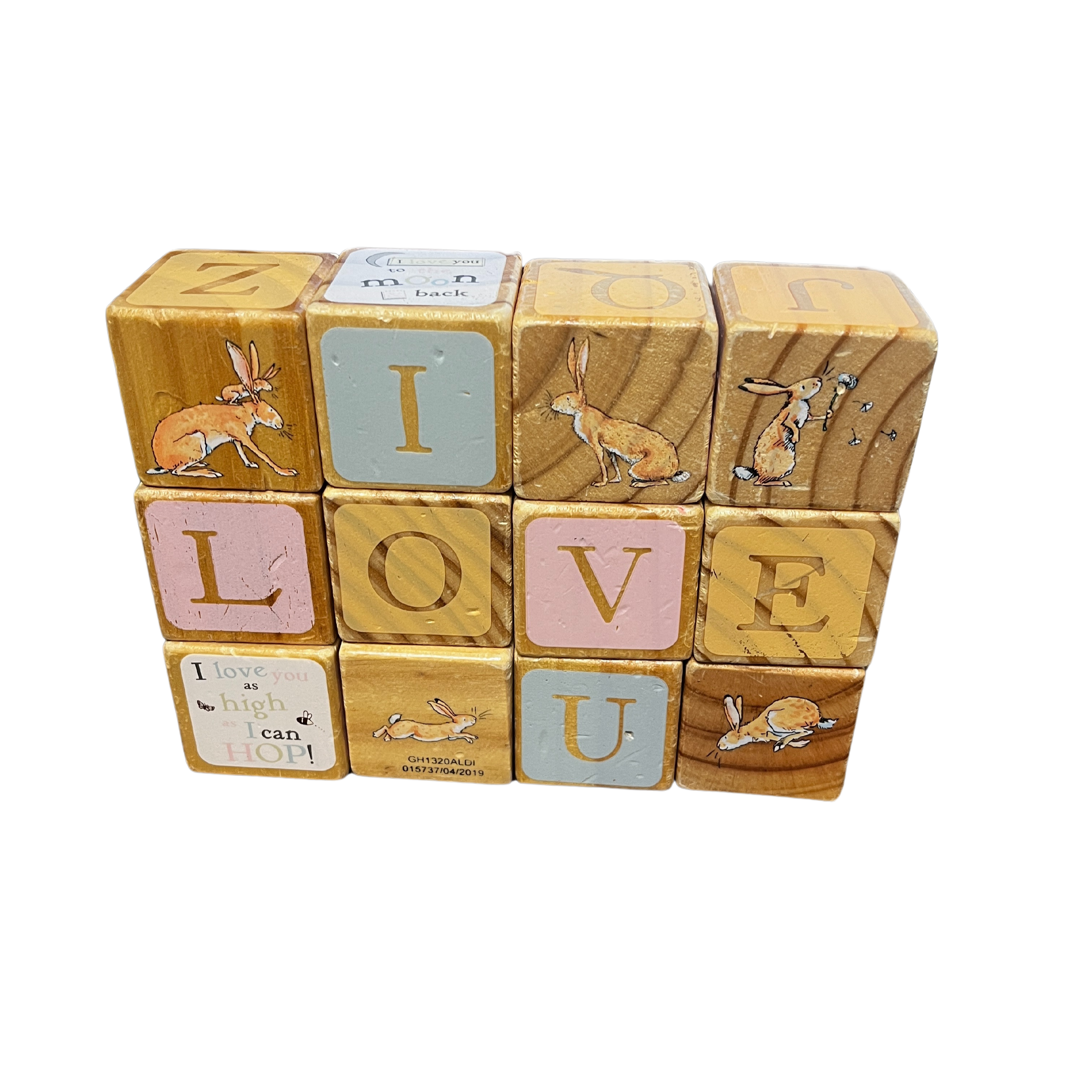 Guess How Much I Love You Wooden Blocks