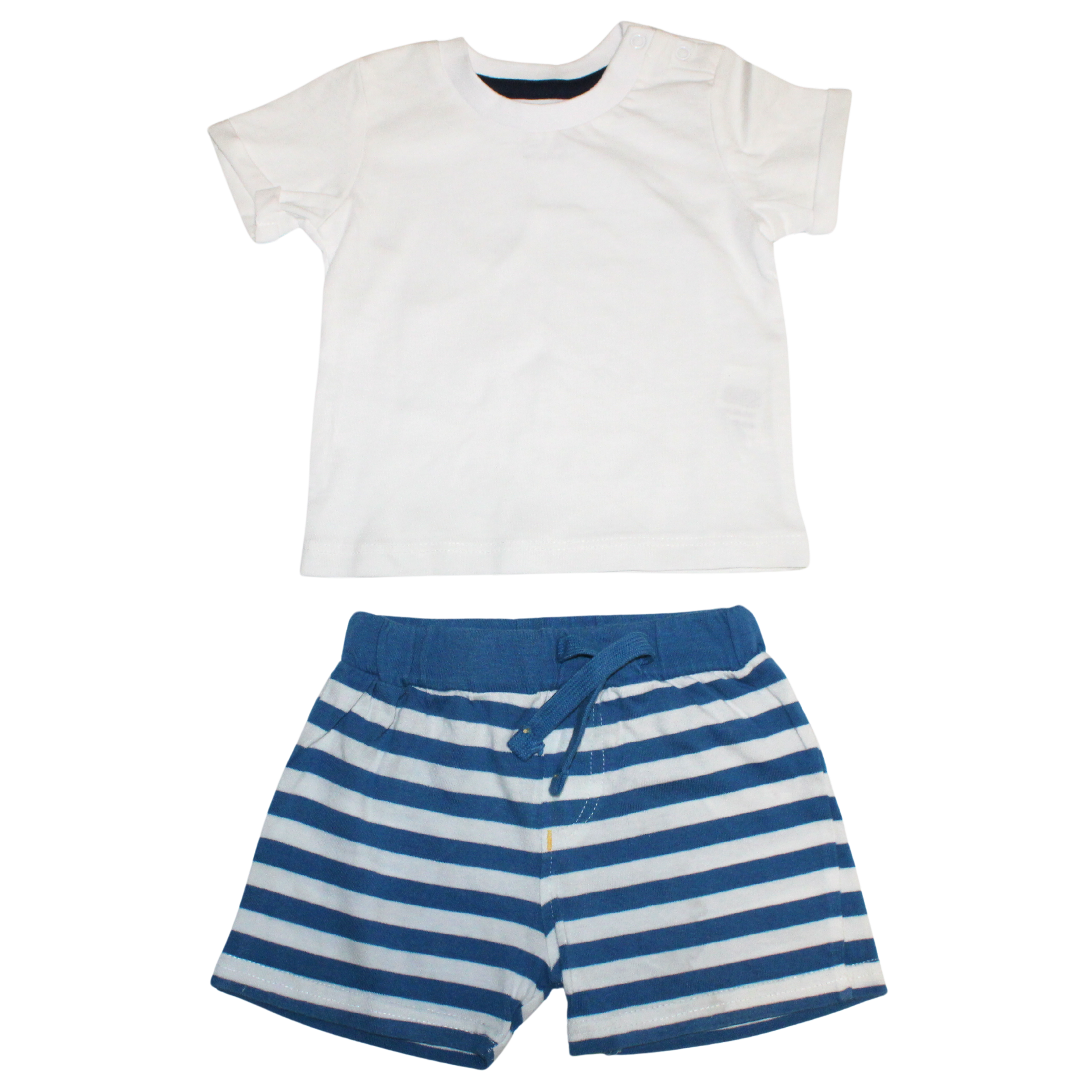 Stripy Shorts Set