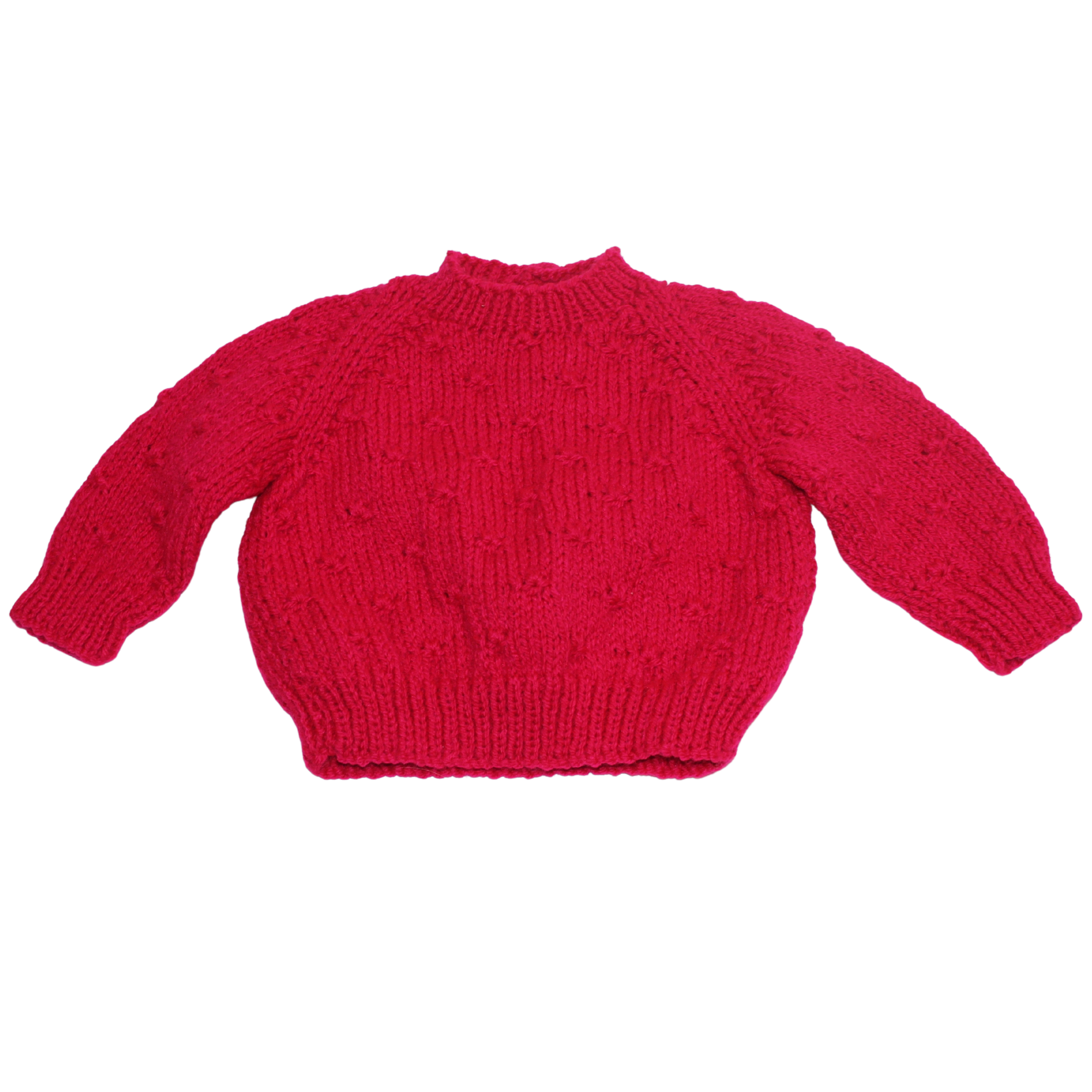 Hot Pink Knitted Jumper