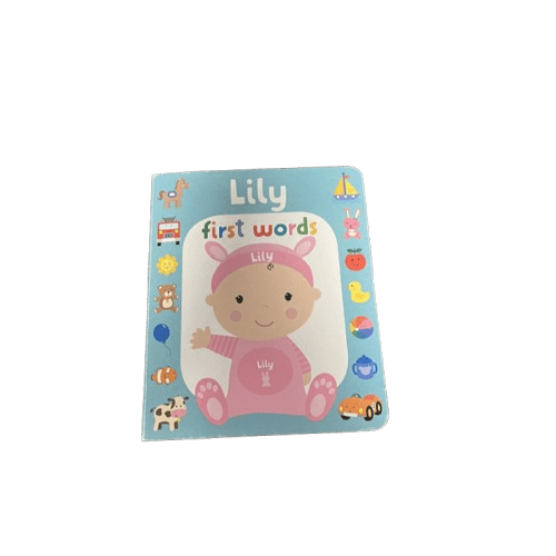 First Words for Lily - Board Book - 2nd Lyfe C.I.C