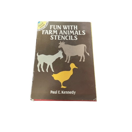 Fun With Farm Animals Stencils 1988 - 2nd Lyfe C.I.C