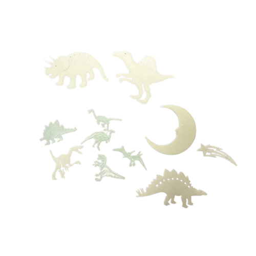 Glow in the Dark Dino Wall Decals - 2nd Lyfe C.I.C