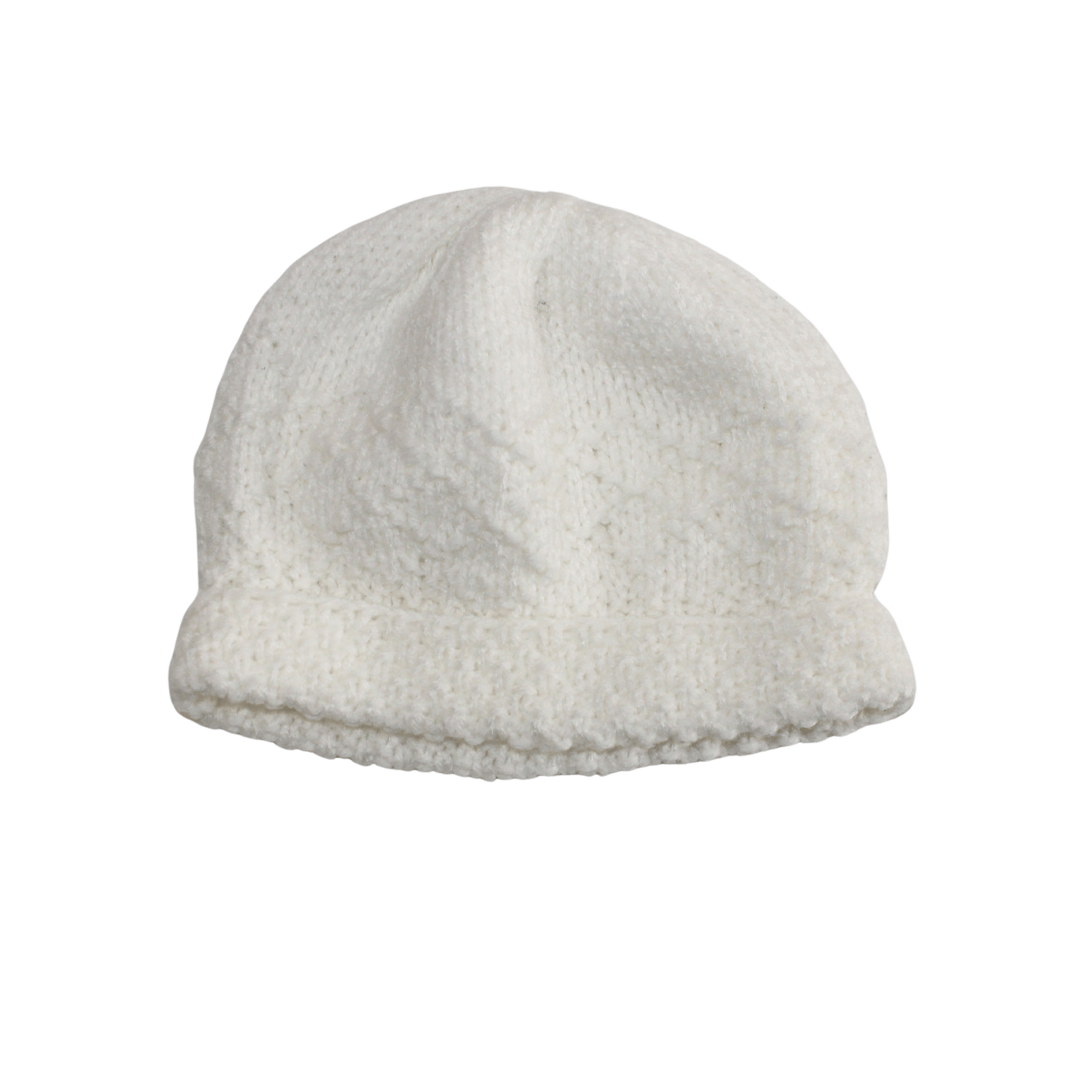 White Knitted Hat - 2nd Lyfe C.I.C