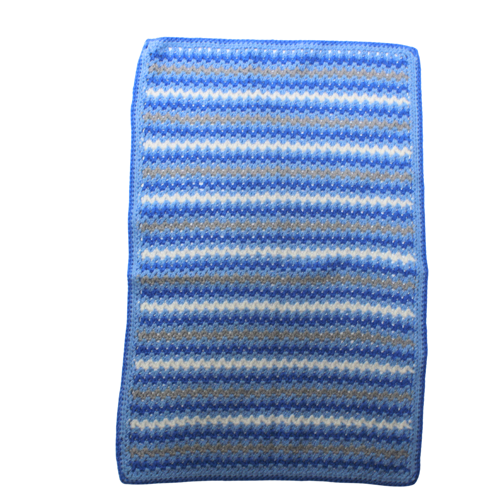Crochet Blues Blanket