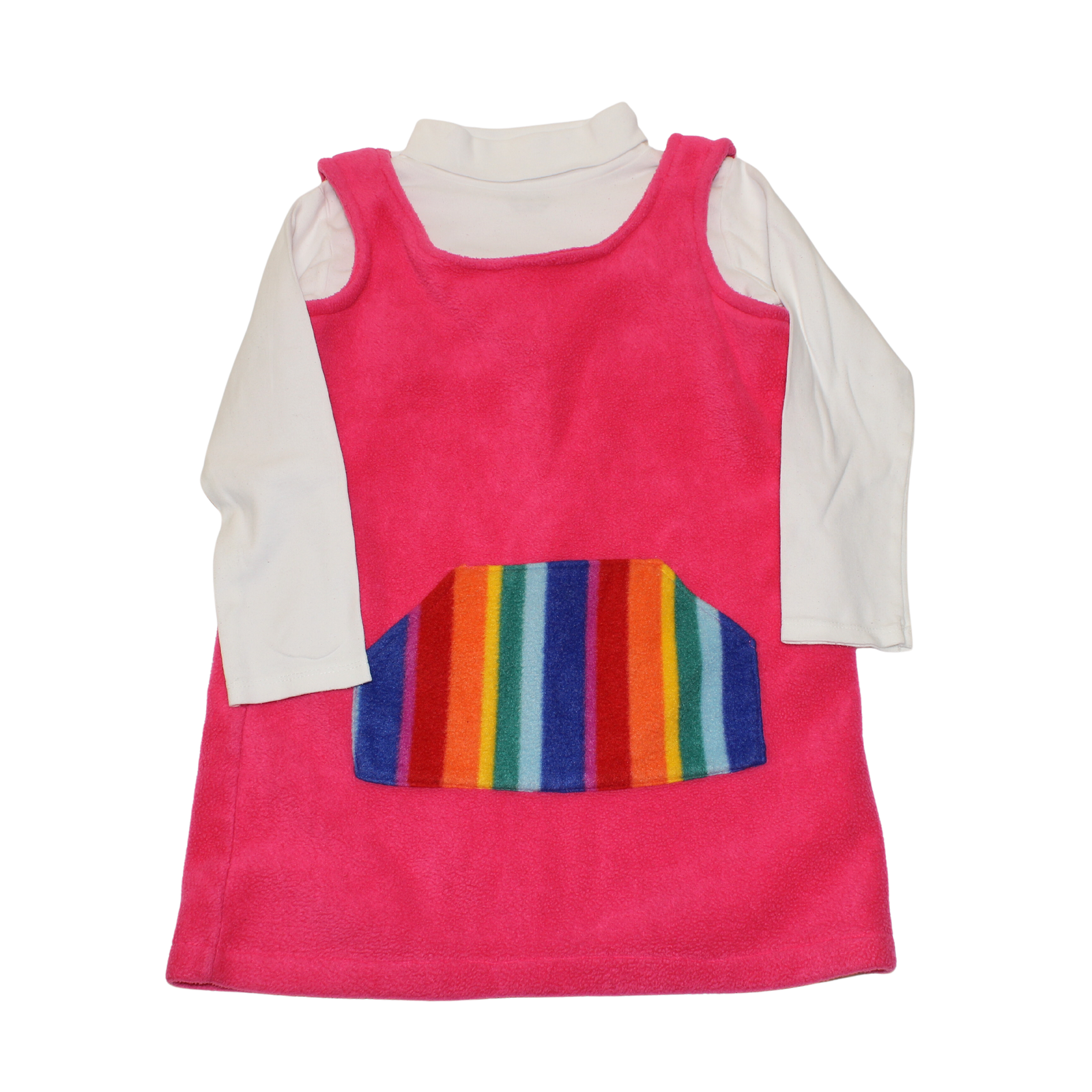 Fleece Rainbow Dress