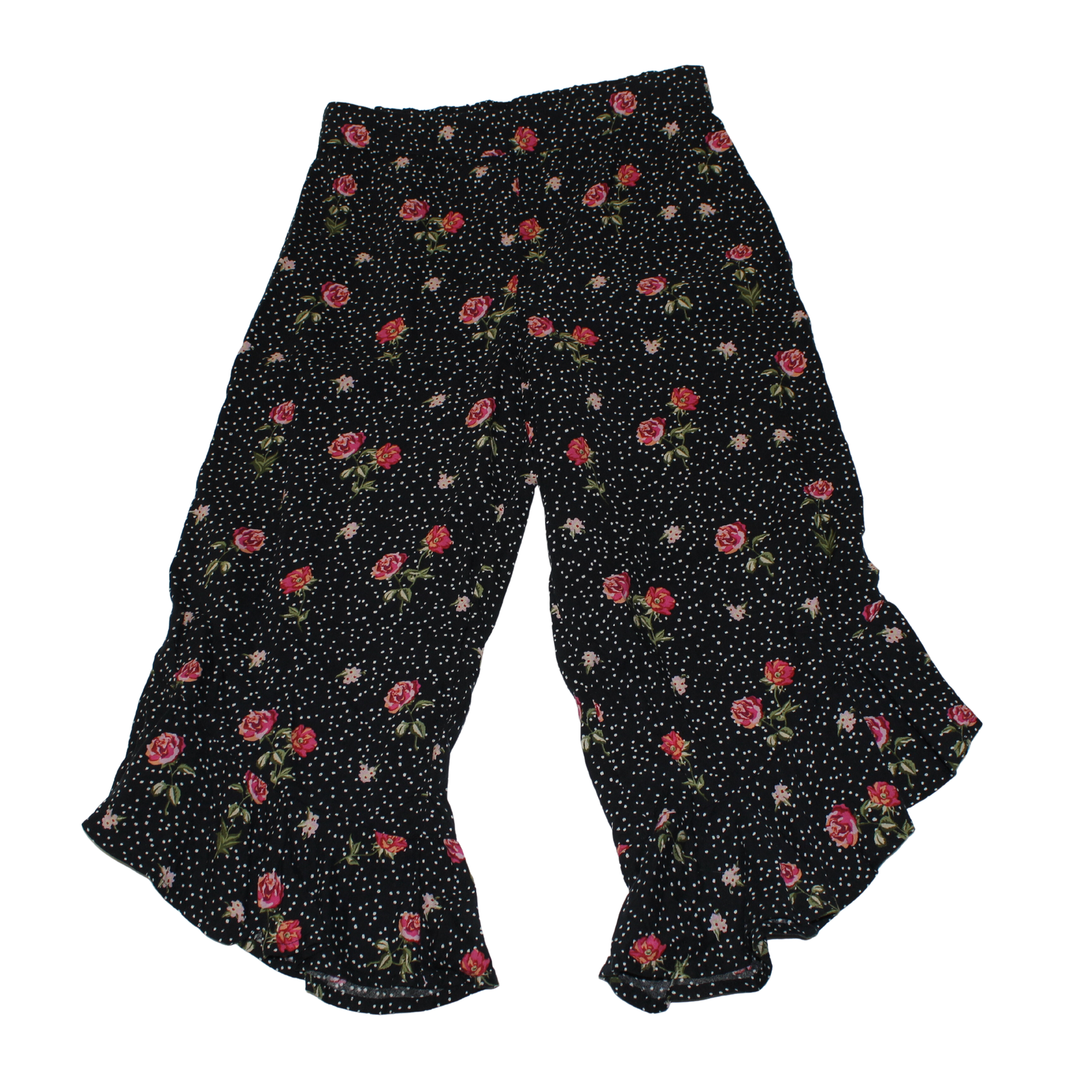 Cropped Rose Trousers