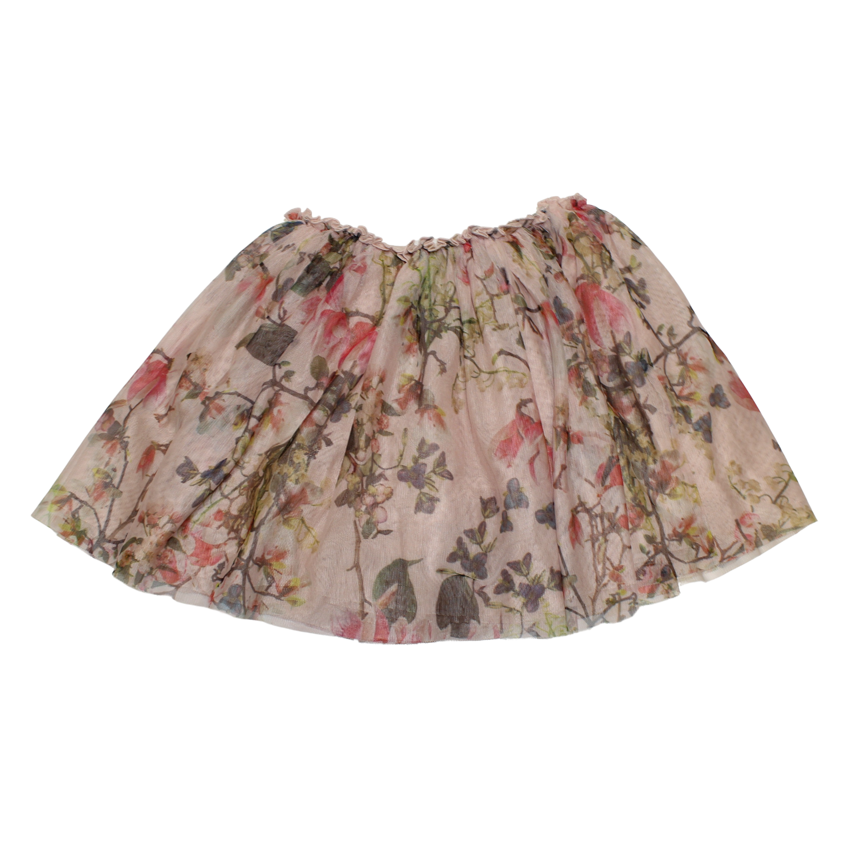 Floral Tulle Skirt