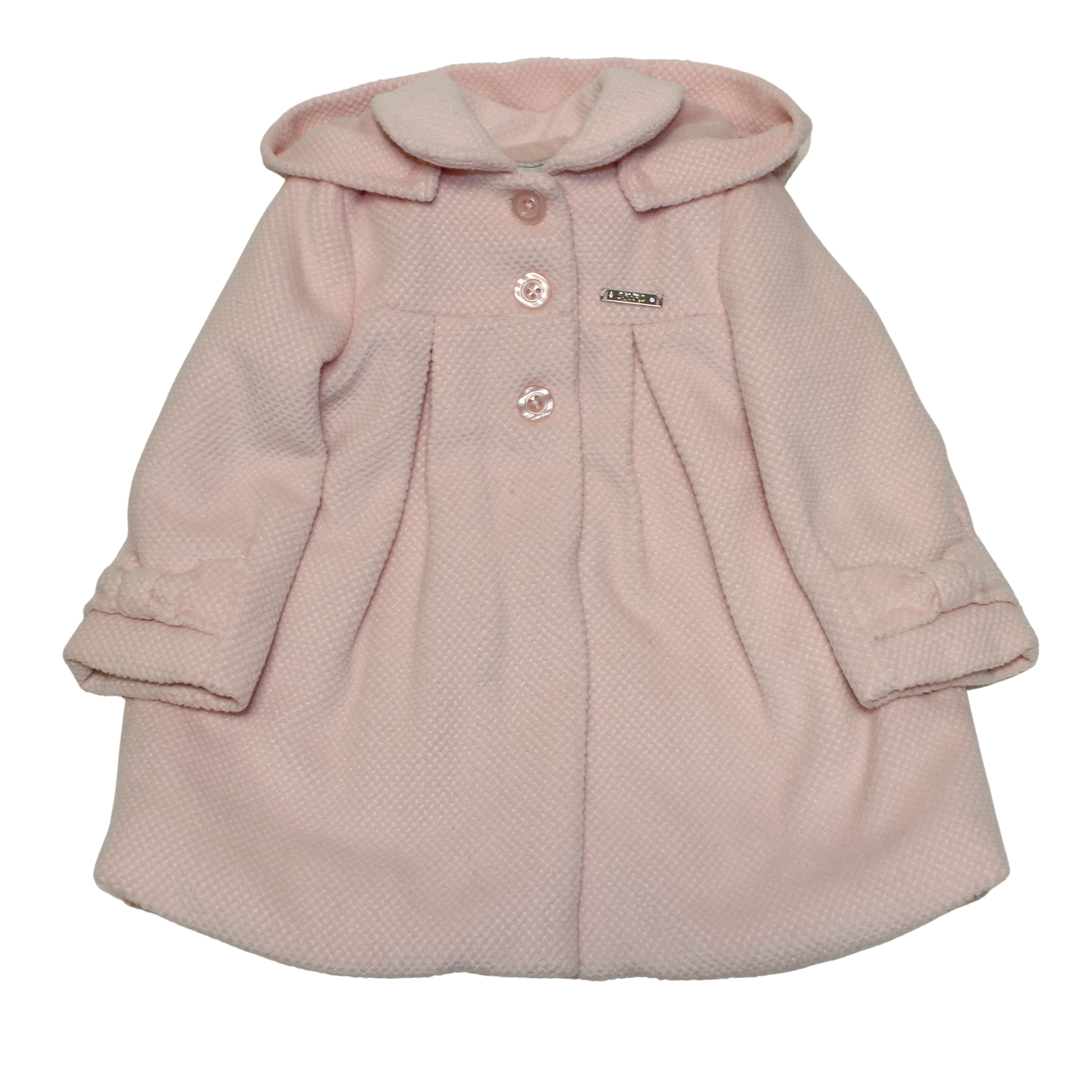 Pink Fleece Lined Coat