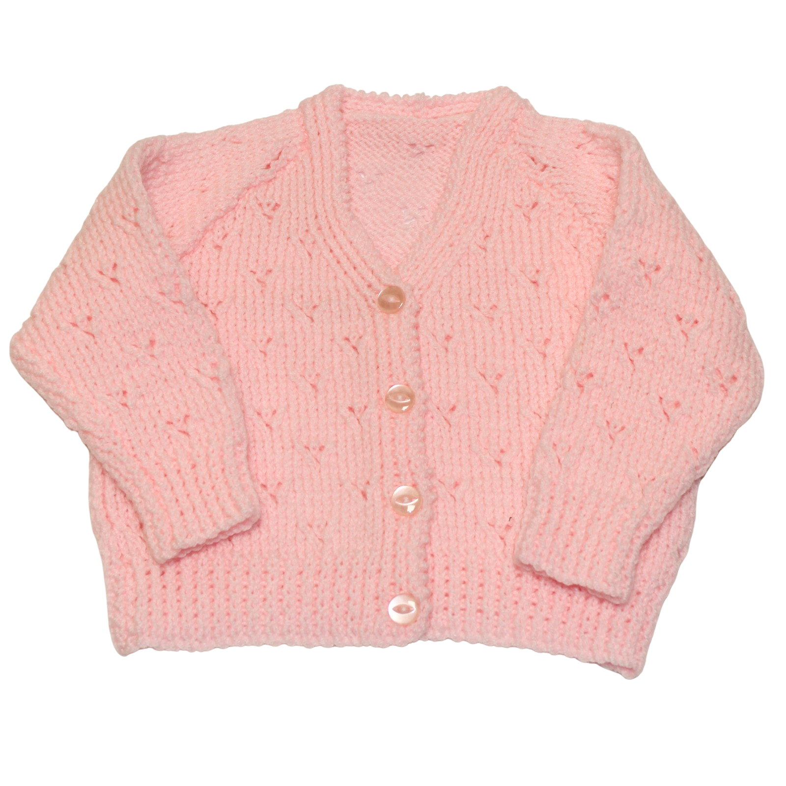 Pink Knit Cardi