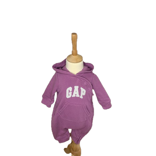 Lilac Hooded Romper