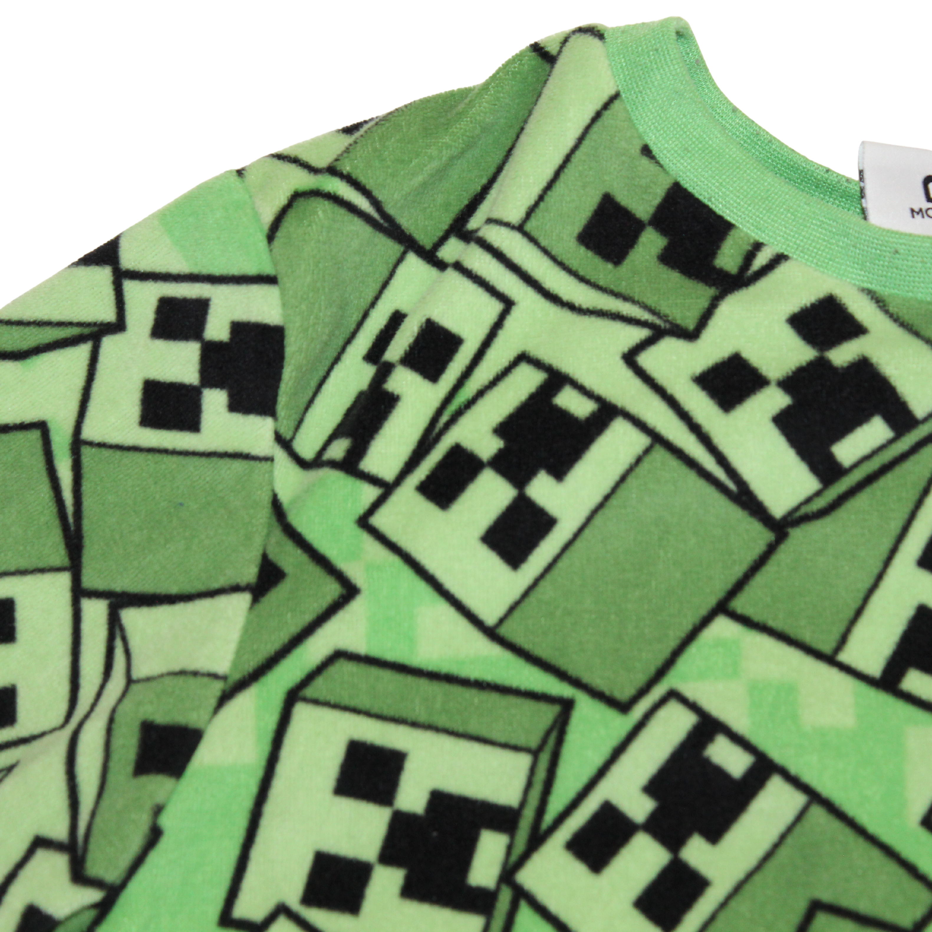 Fleecy Minecraft Long Sleeve Top