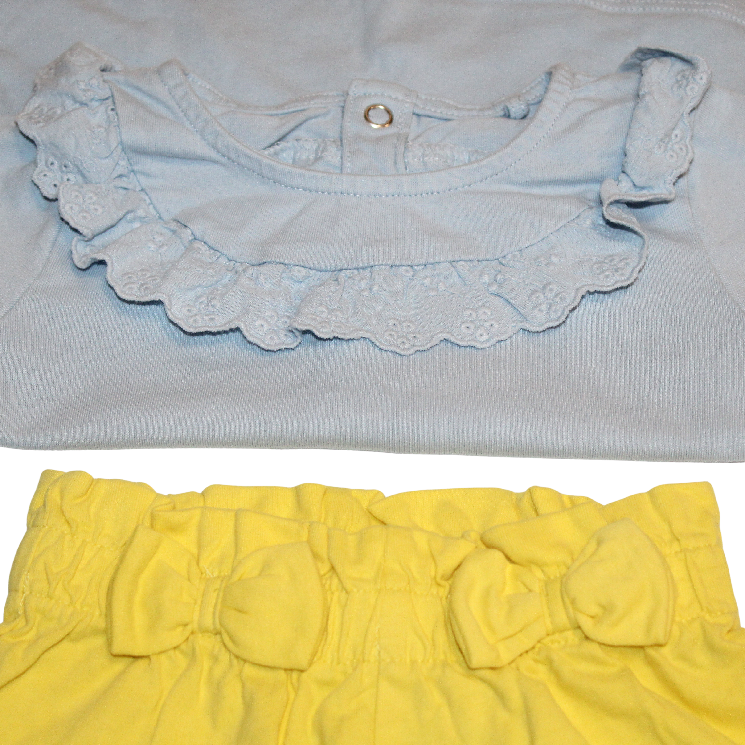 Yellow/Blue Summer Outfit