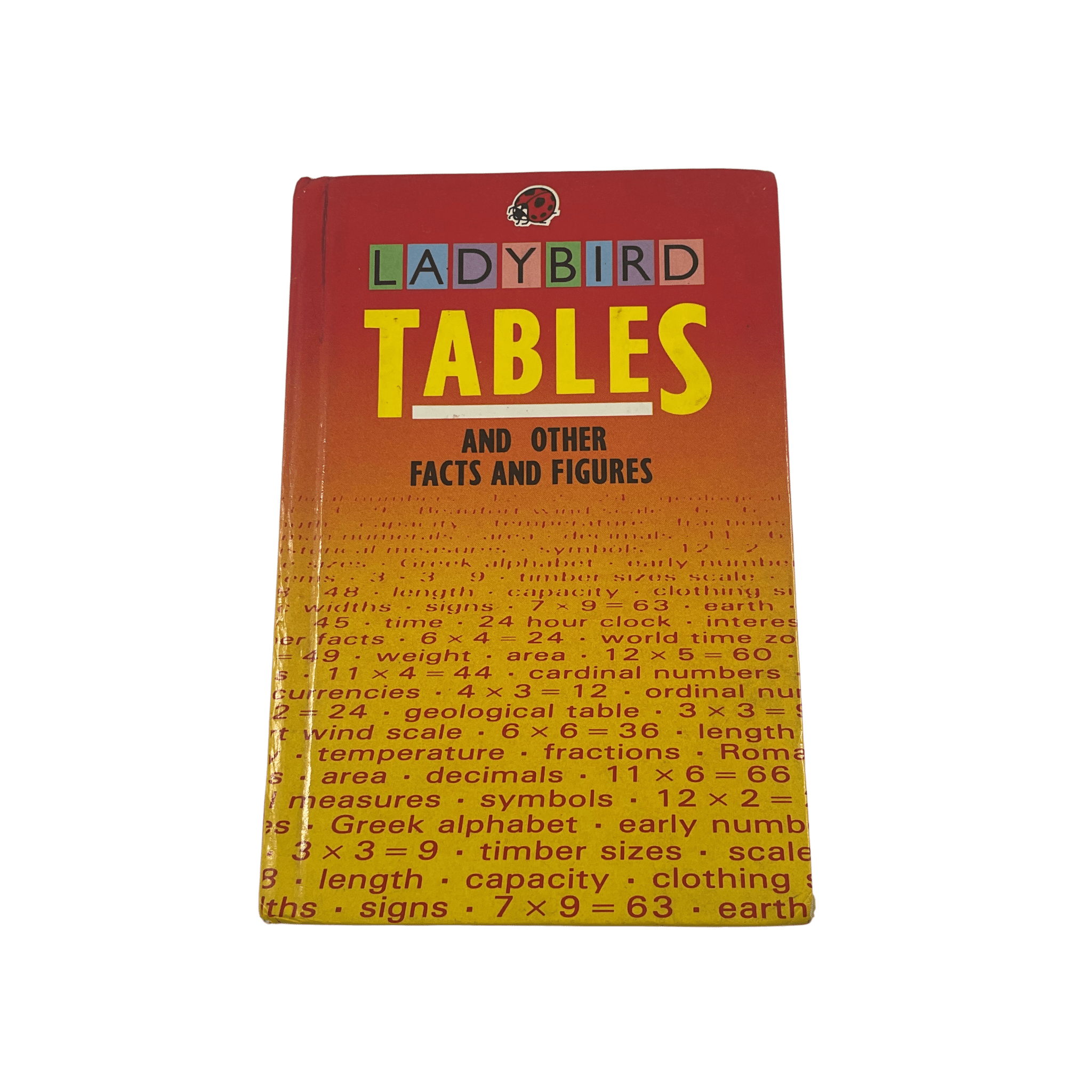 1989 Tables - Hardback - 2nd Lyfe C.I.C