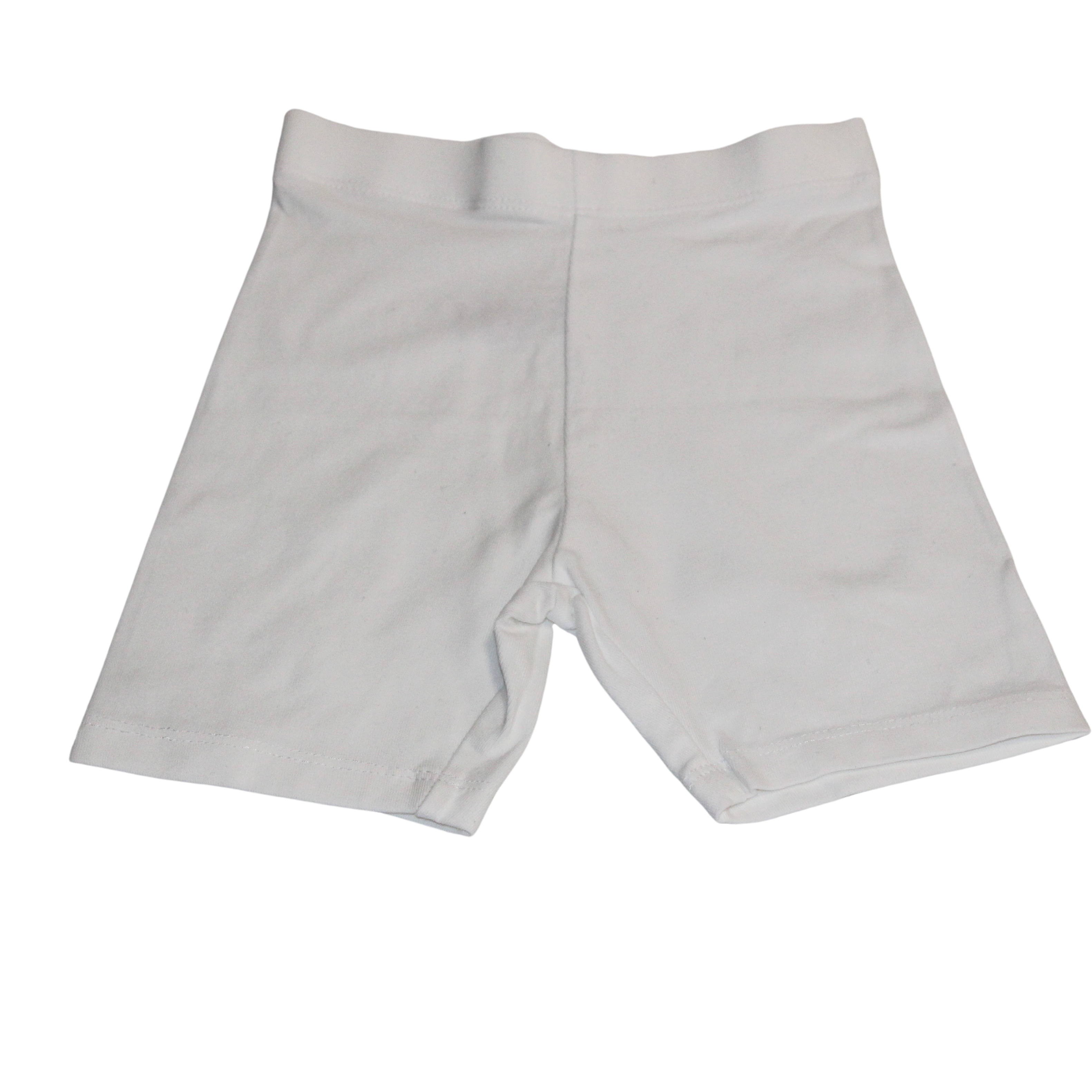 White Cycling Shorts