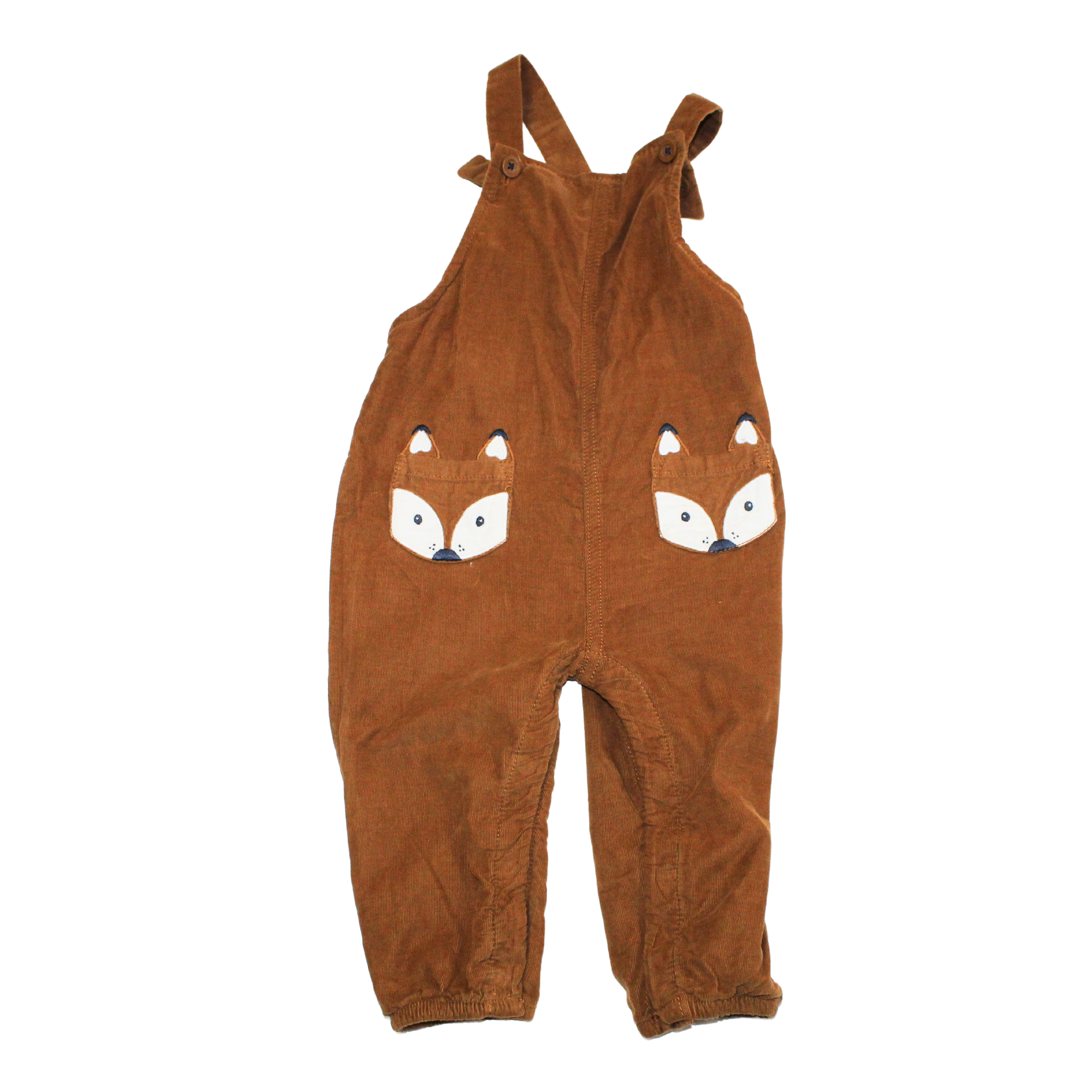 Cord Fox Dungarees