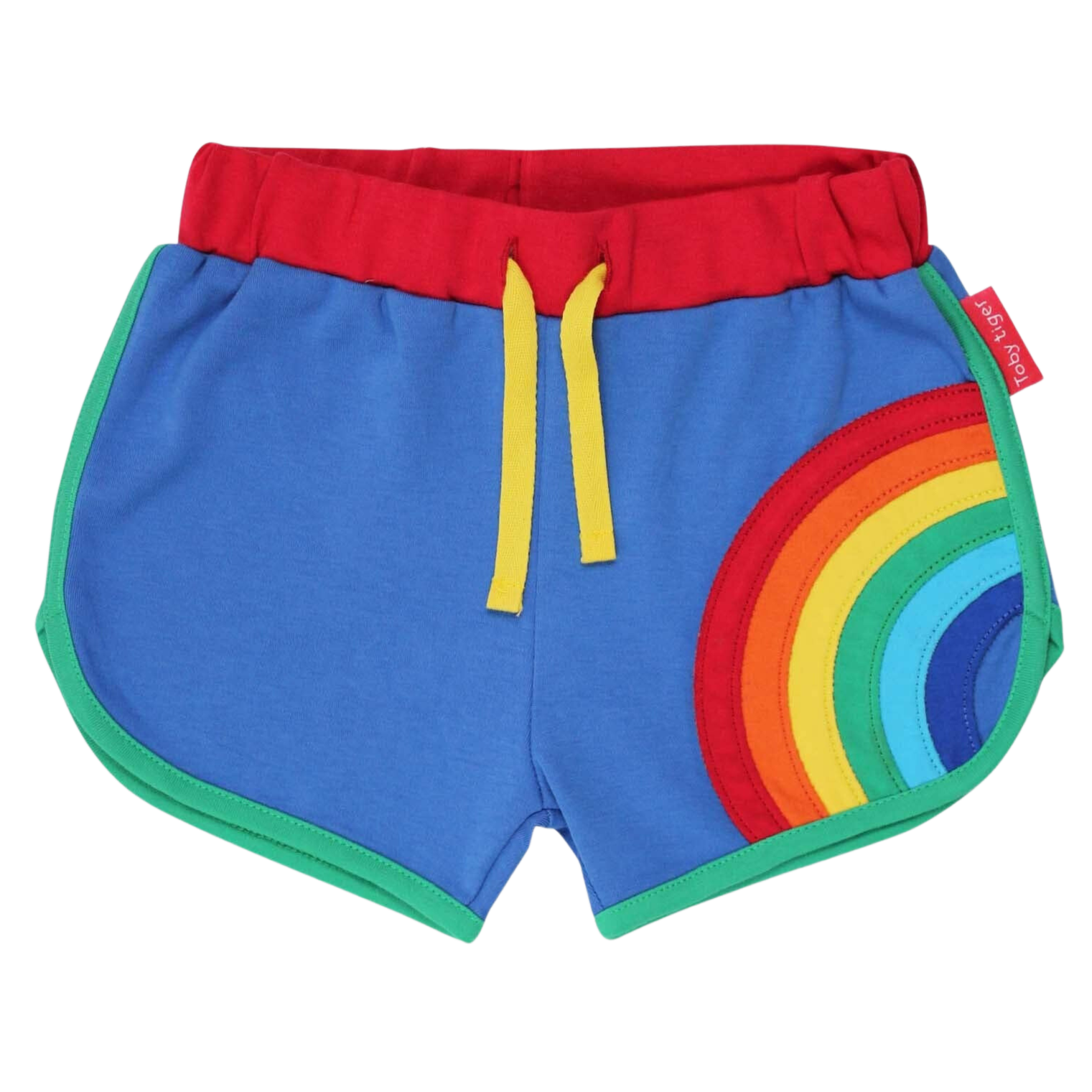 Organic Rainbow Applique Running Shorts