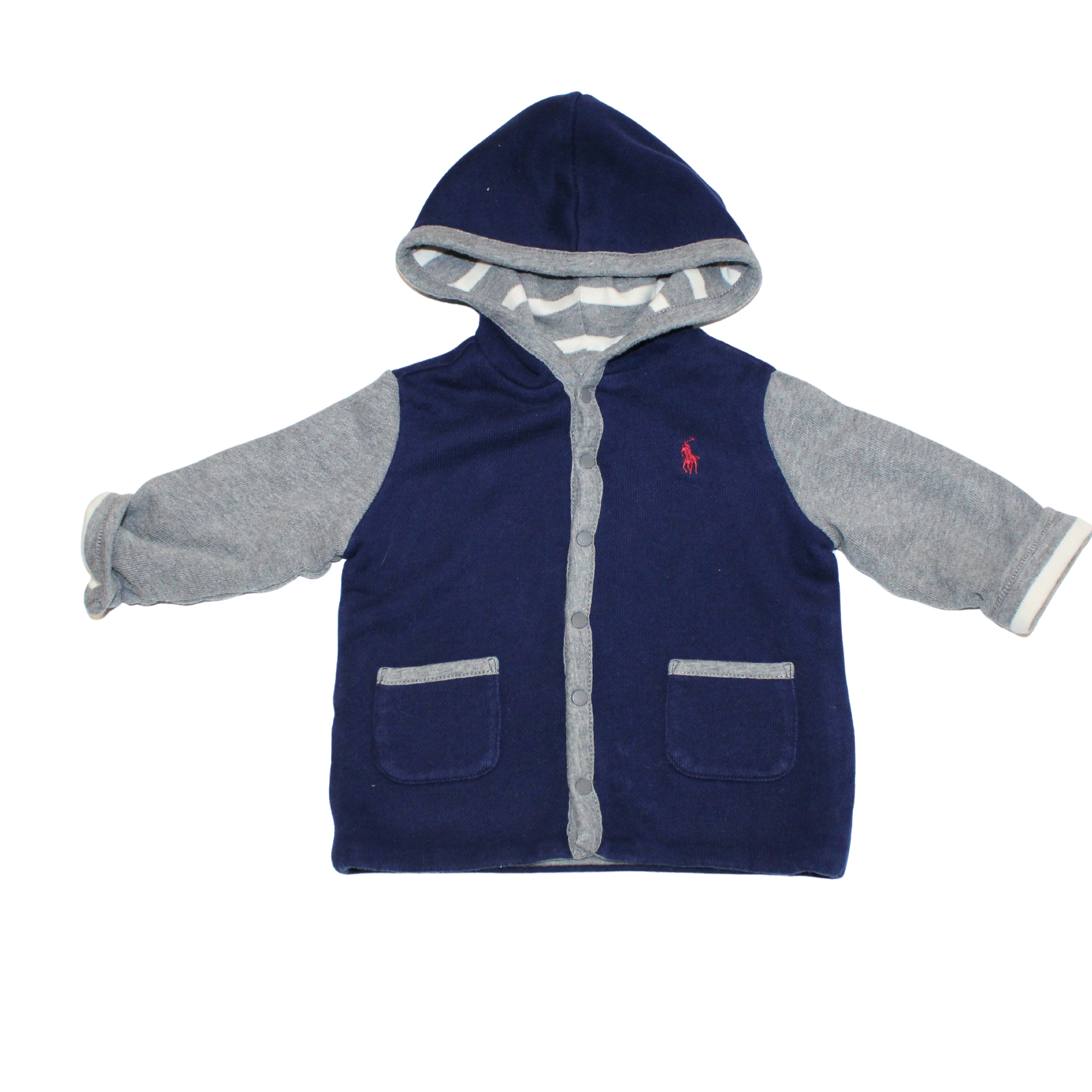 Reversible Cotton Hooded Jacket