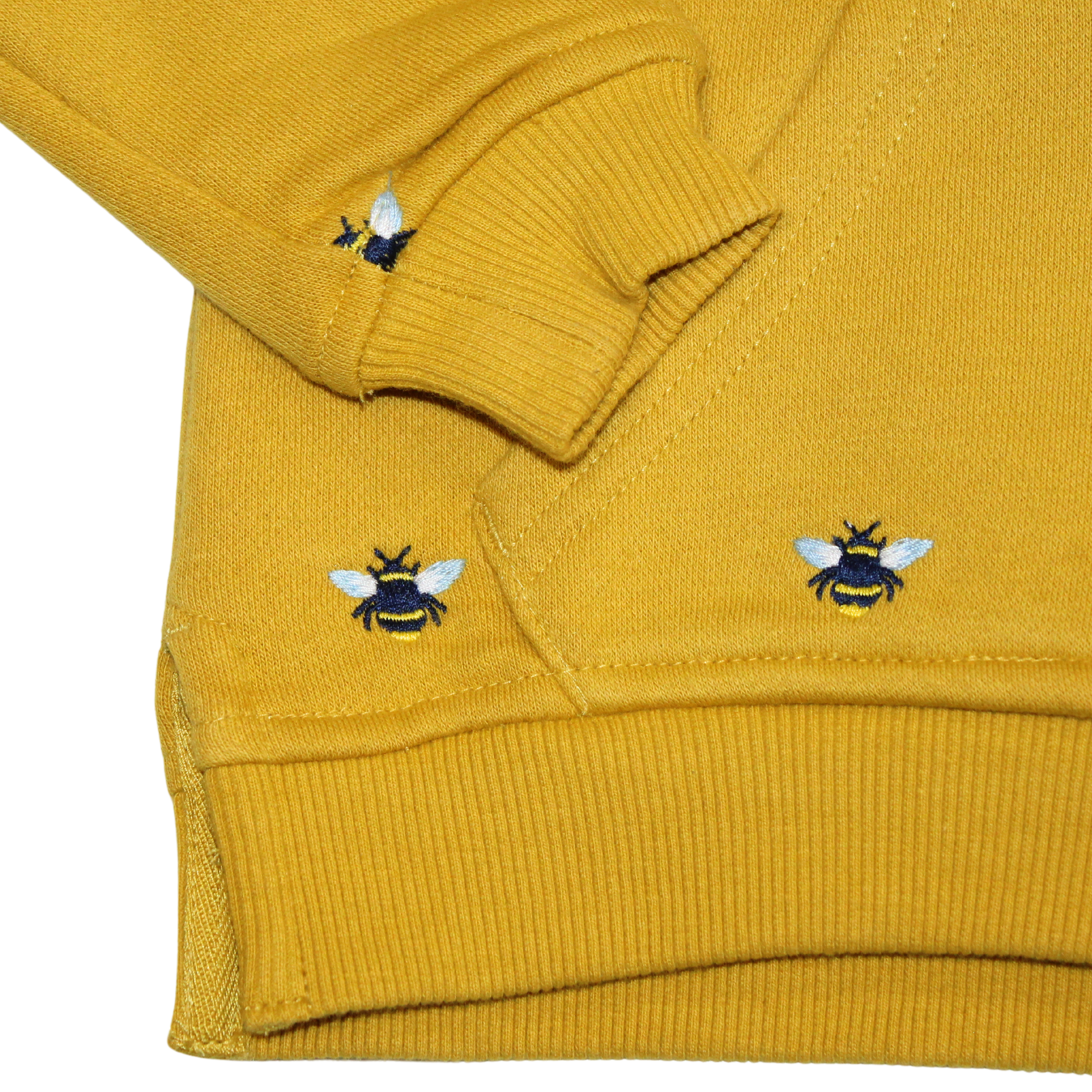 Lucas Embroidered Bumblebee Hoodie