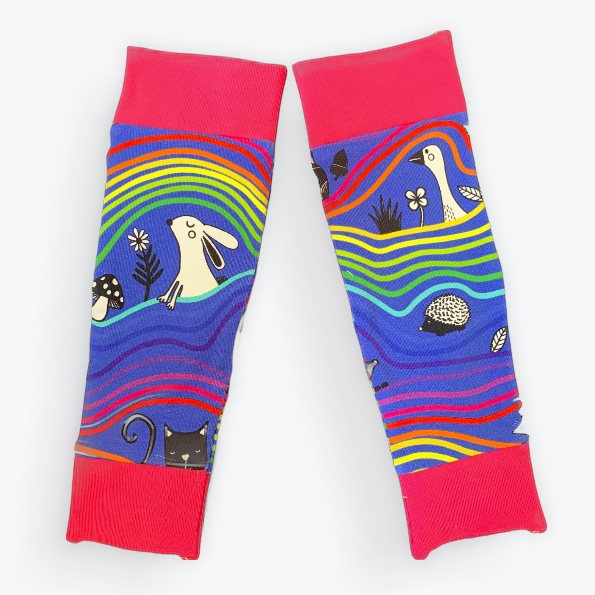 Leg Warmers - Wavy Animals