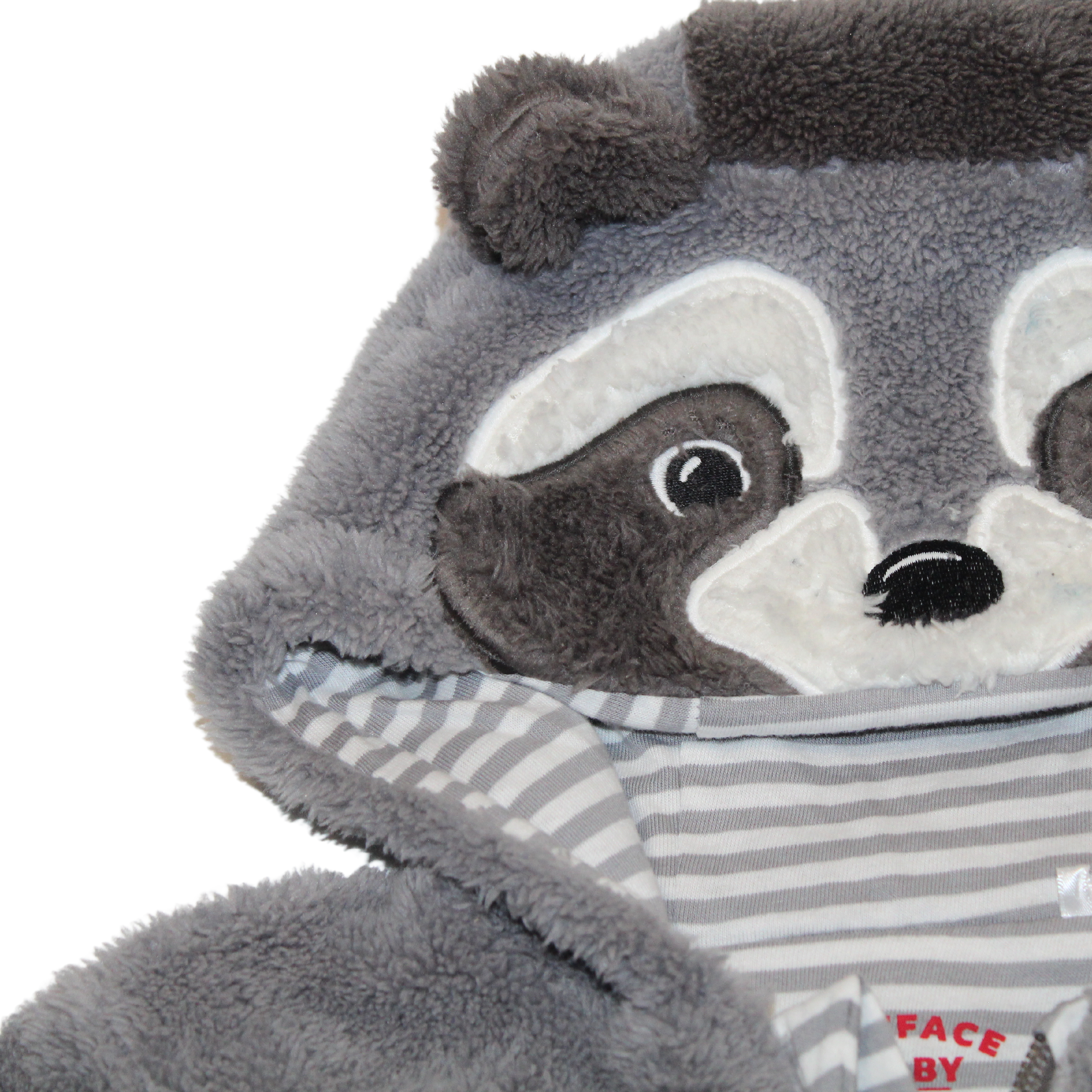 Raccoon Fleecey Pramsuit