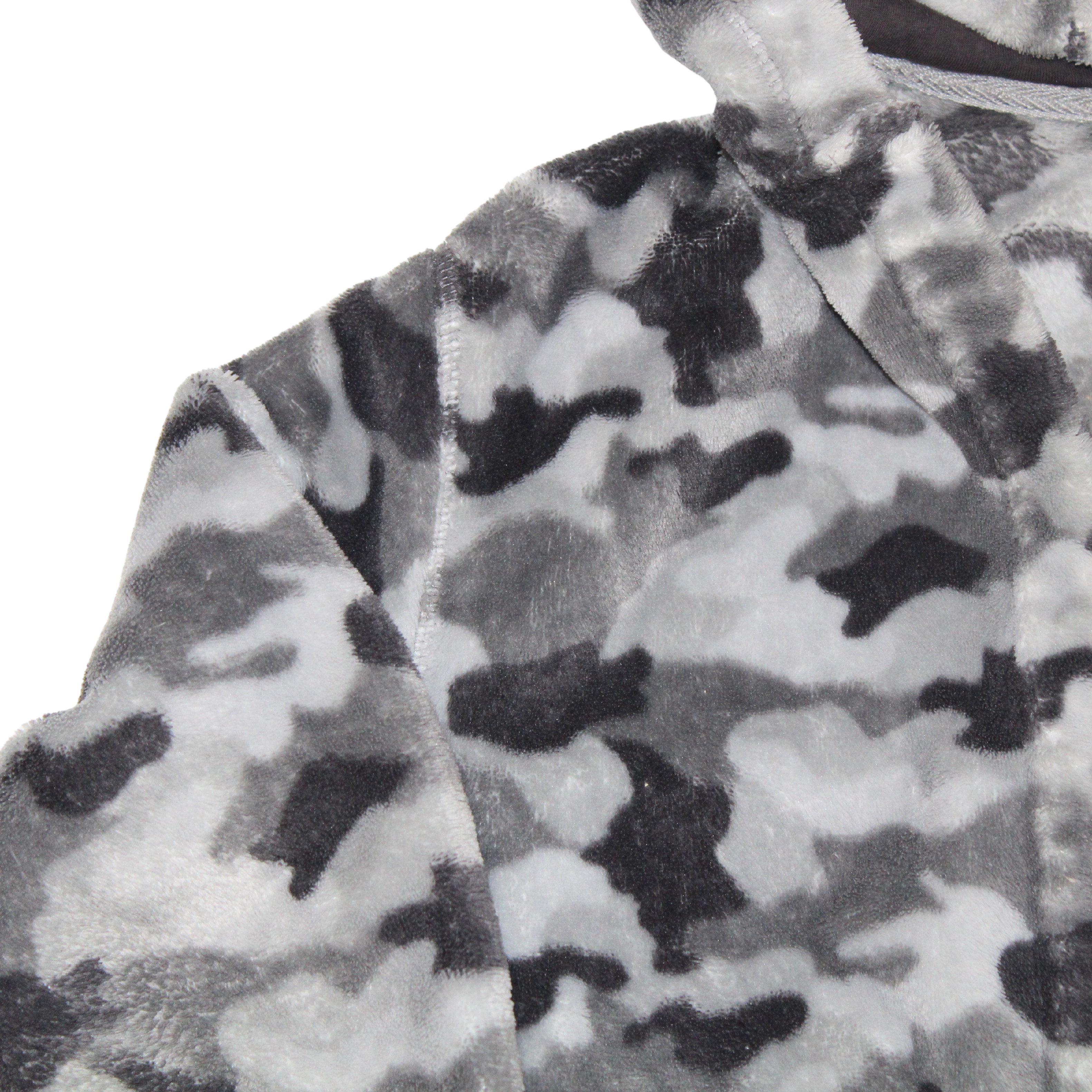 Grey Camo Dressing Gown