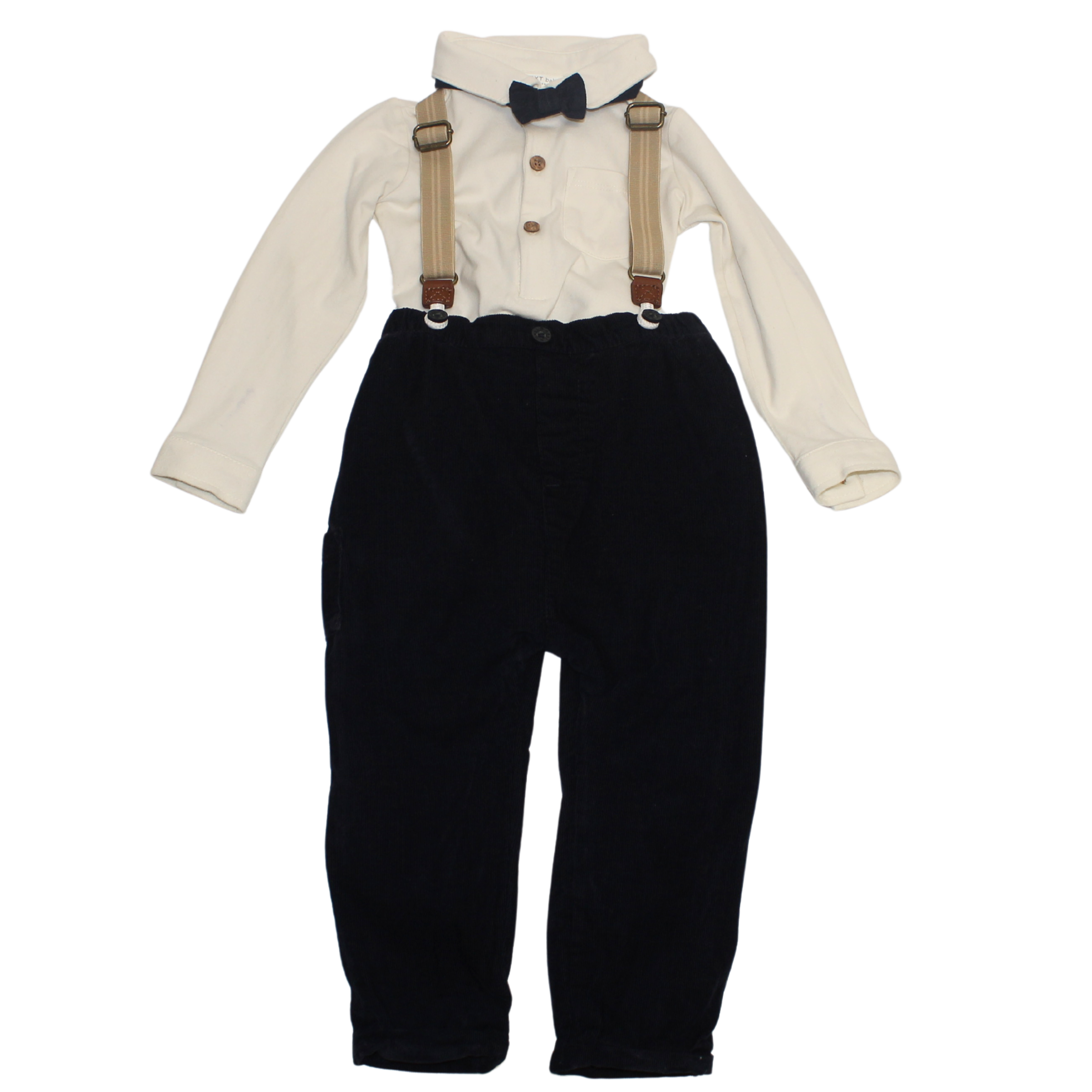Shirt Body, Trousers and Braces Set