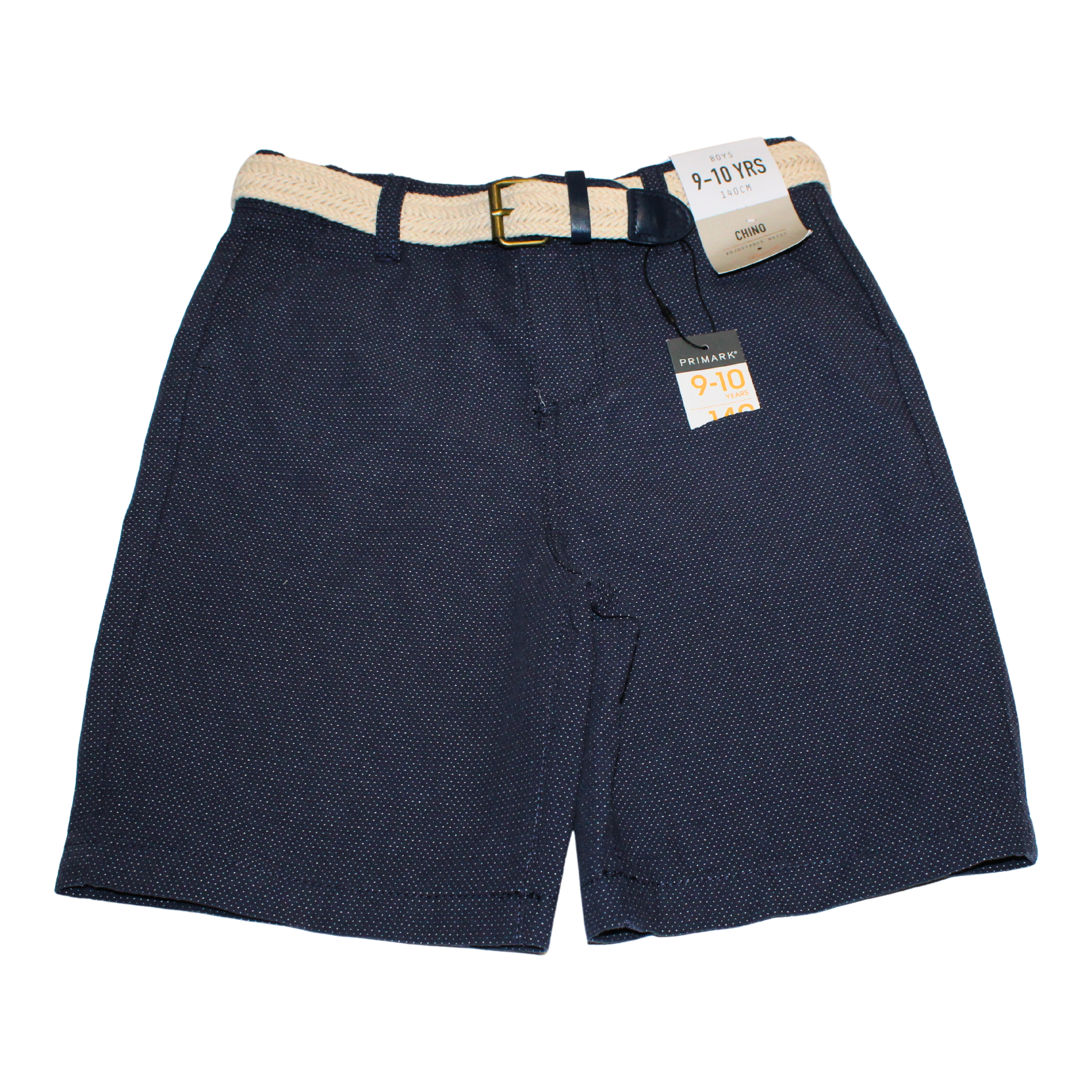 Belted Chino Spot Shorts