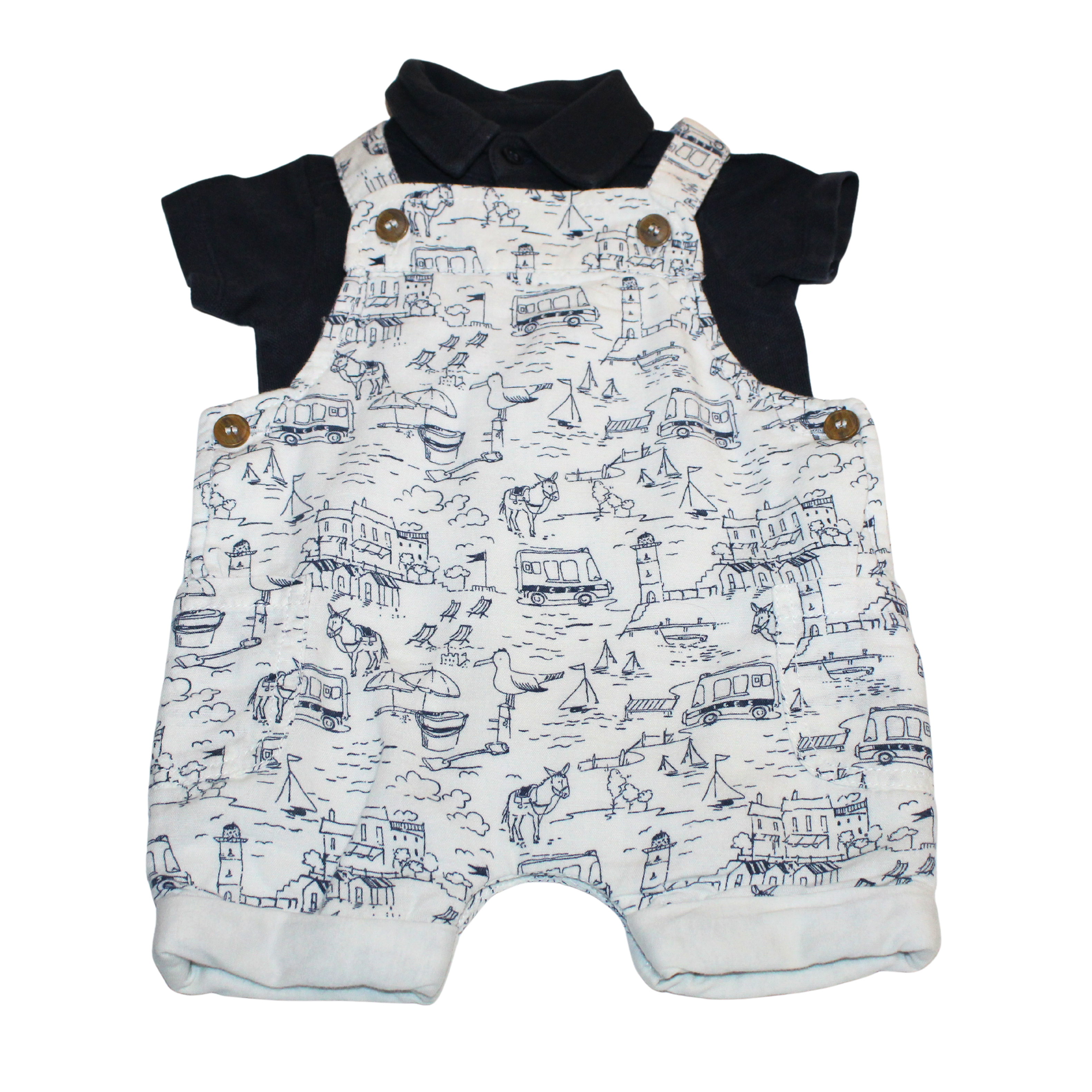 Seaside Dungarees