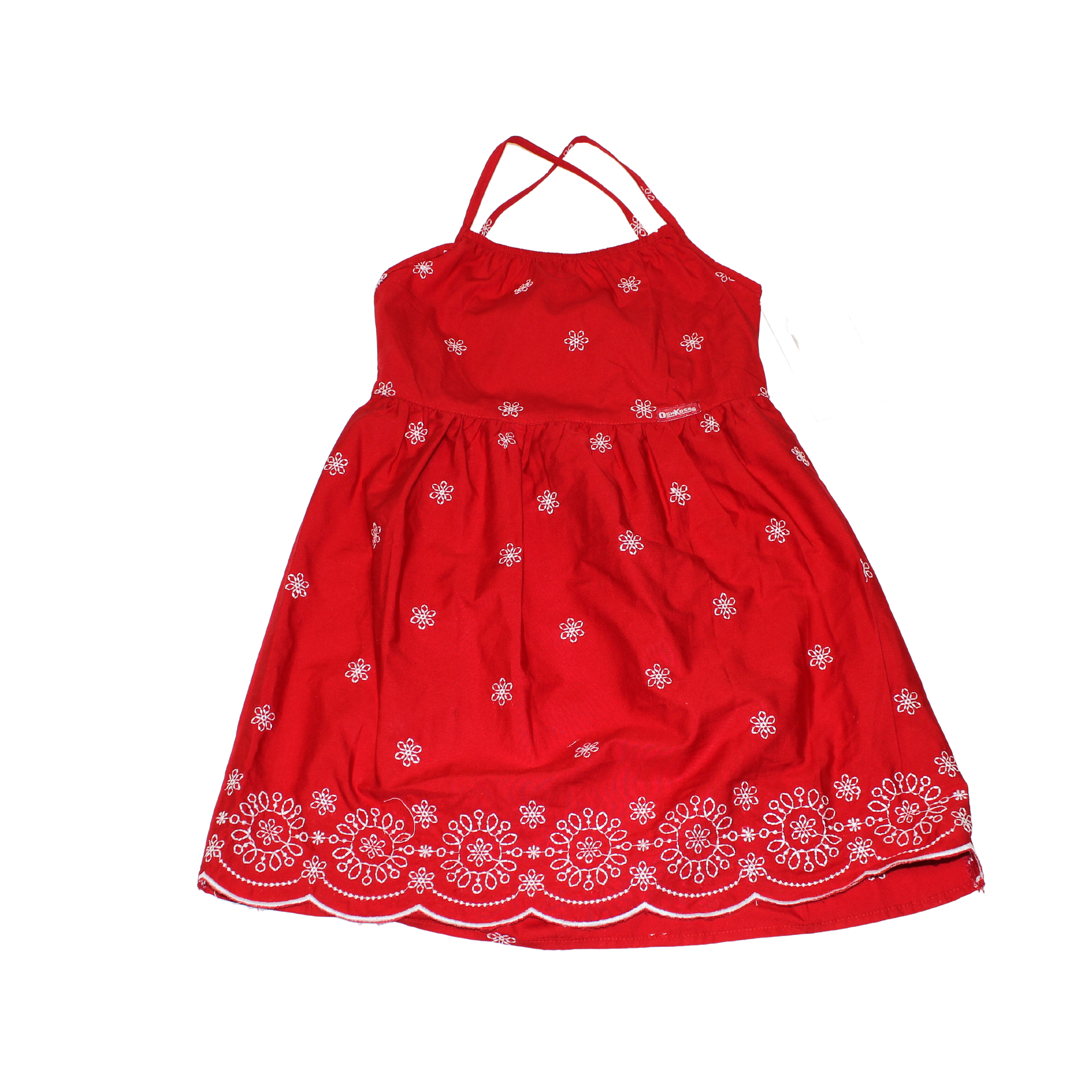 Red Floral Summer Dress