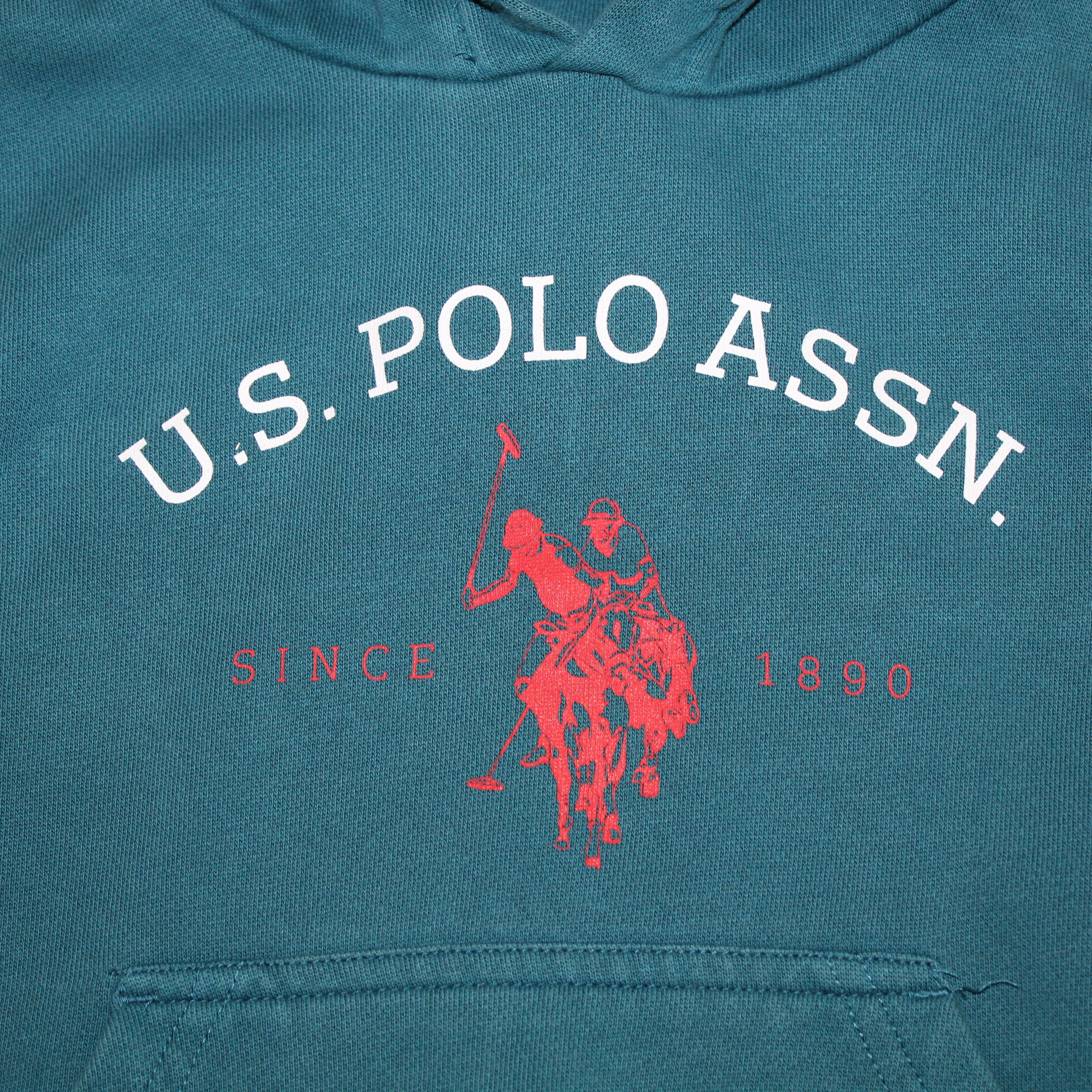 Teal Polo Hoodie