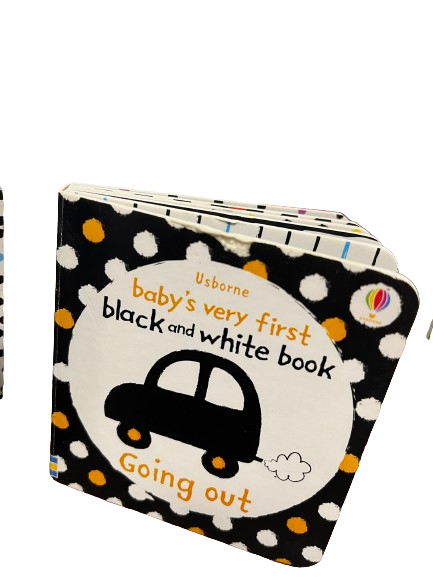 Mini Black &amp; White Baby Books x3