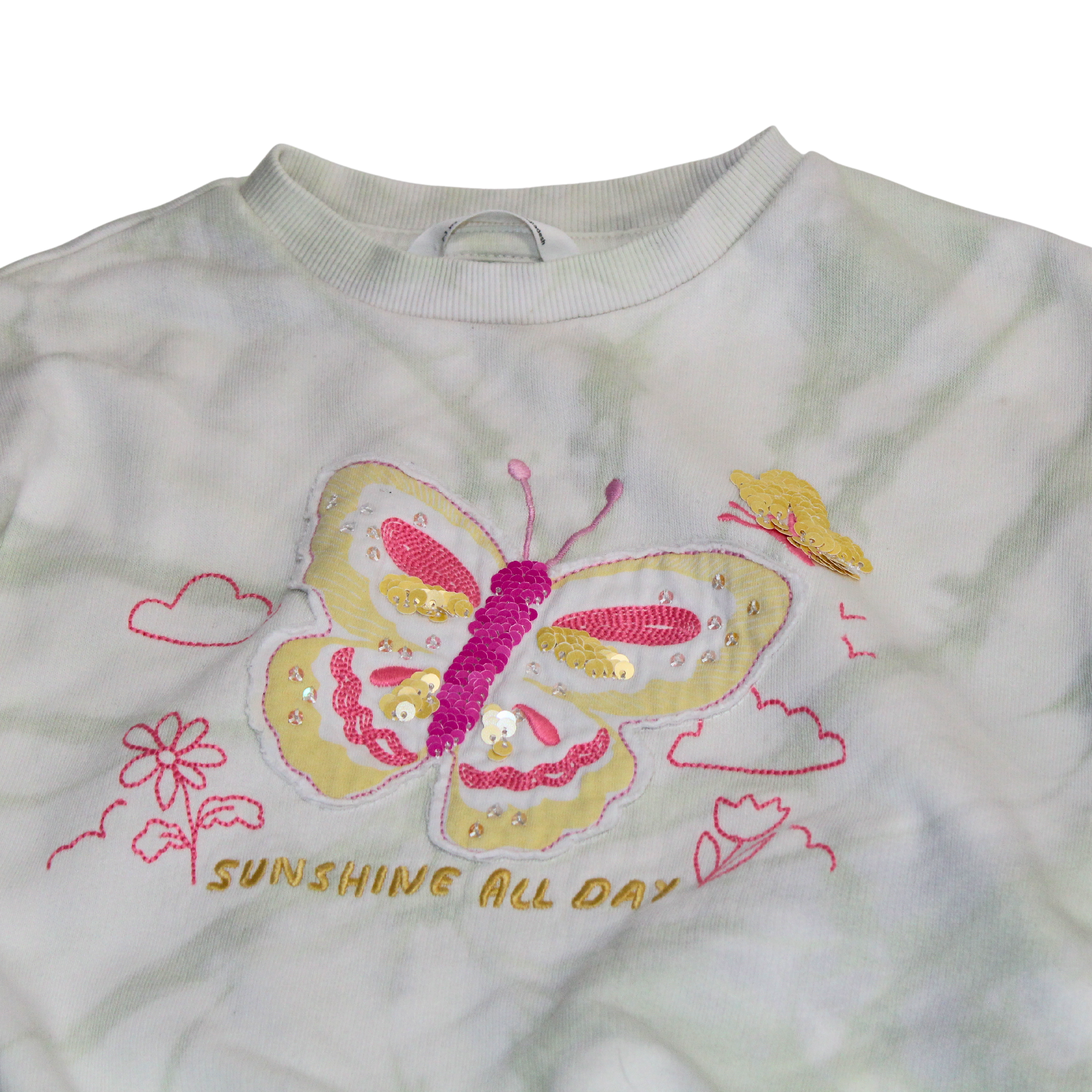 Butterfly Tye Dye Sweatshirt