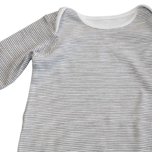 Striped Baby Gown